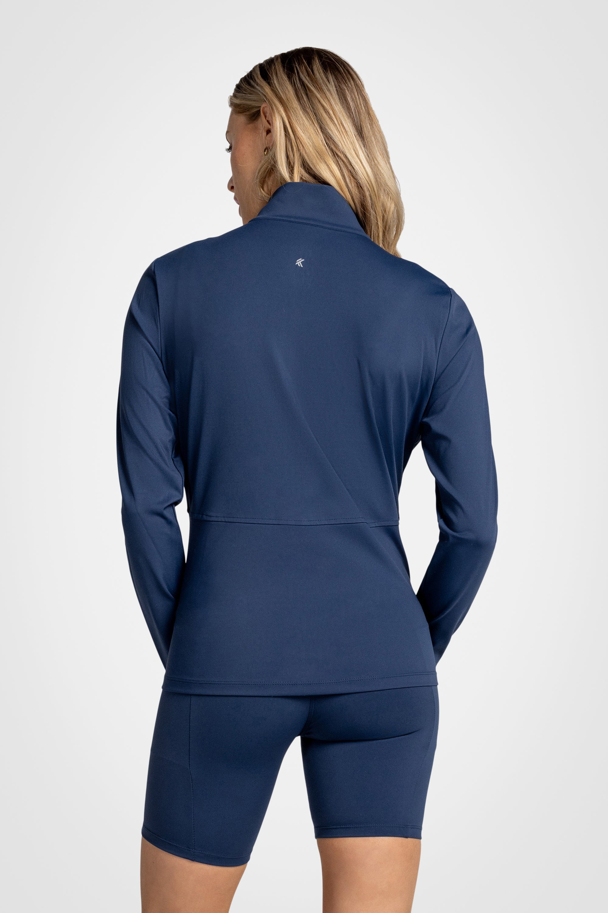 NS Interlock Mock-Neck Jacket