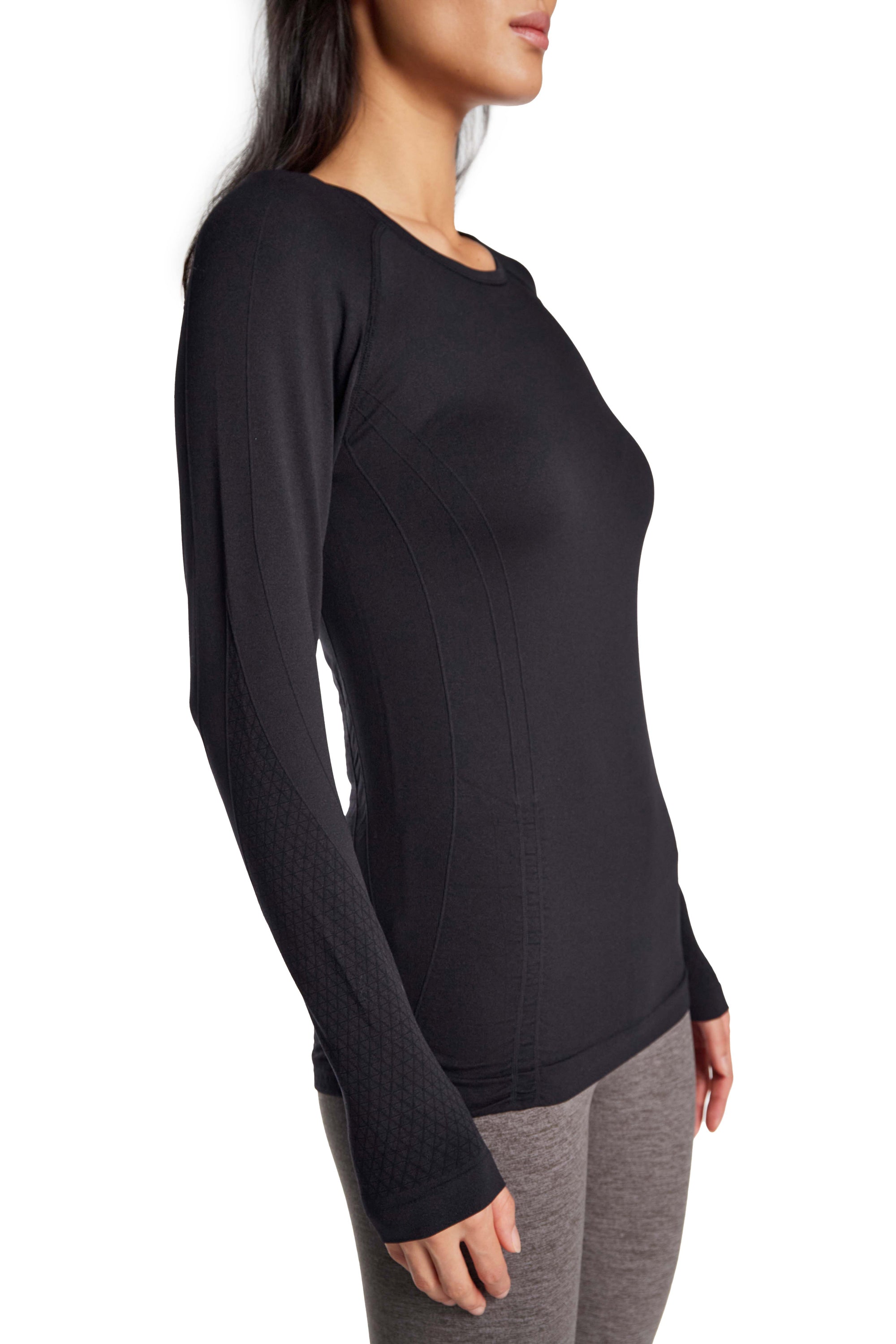 Second Skin Seamless Long Sleeve Top