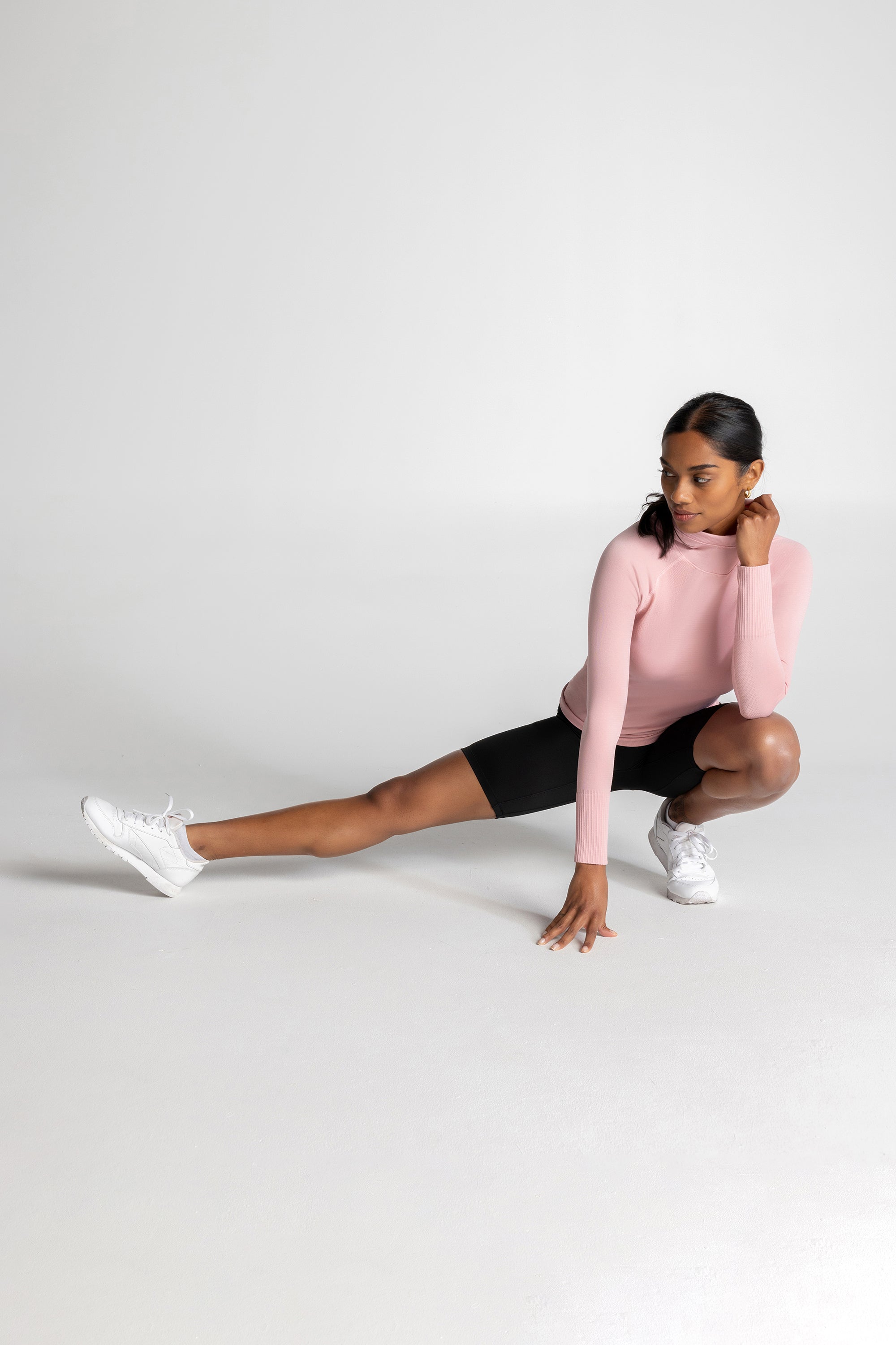 FlexBlend Hooded Seamless Performance Top