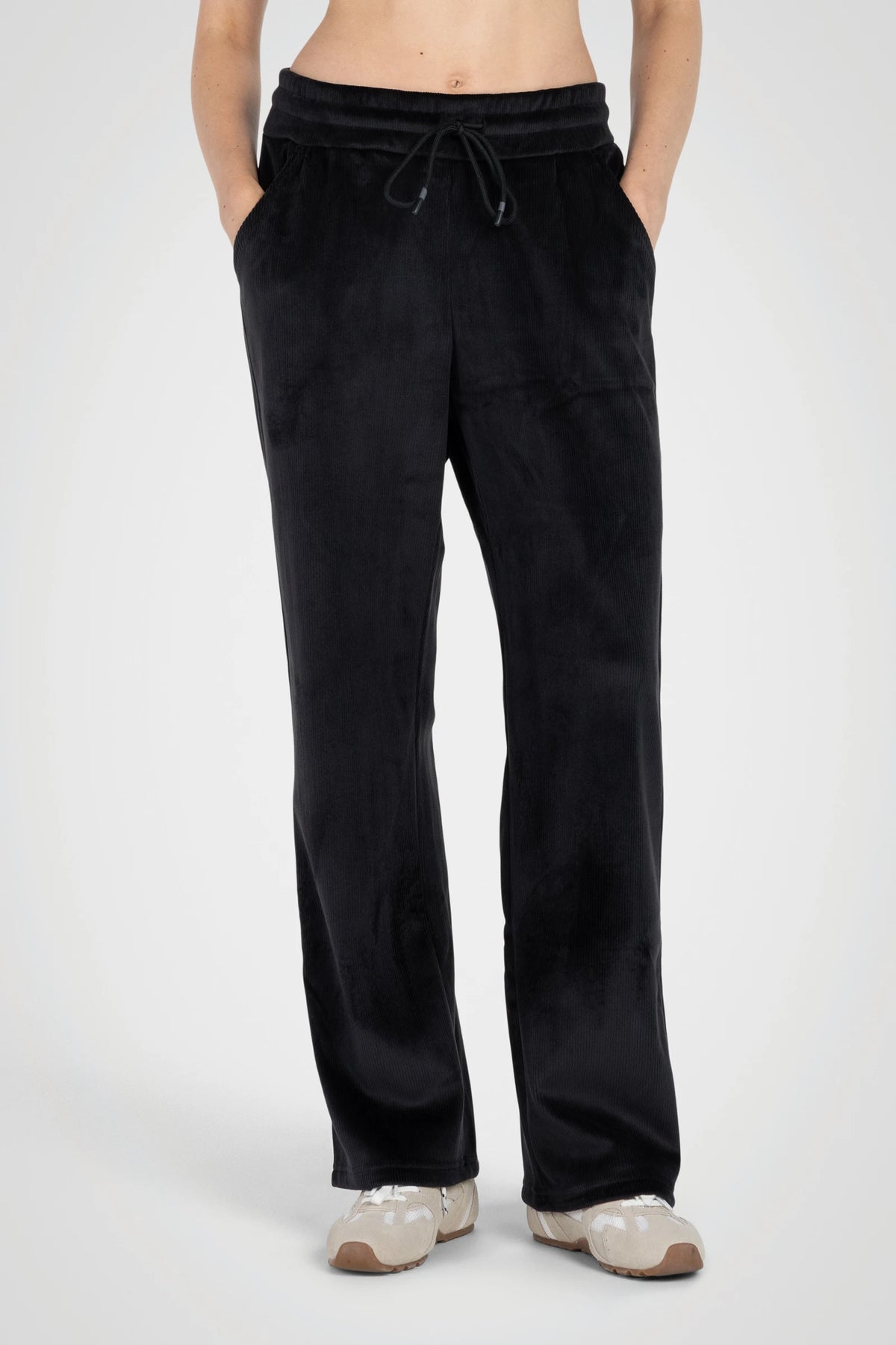 LuxeRib Velour Pant