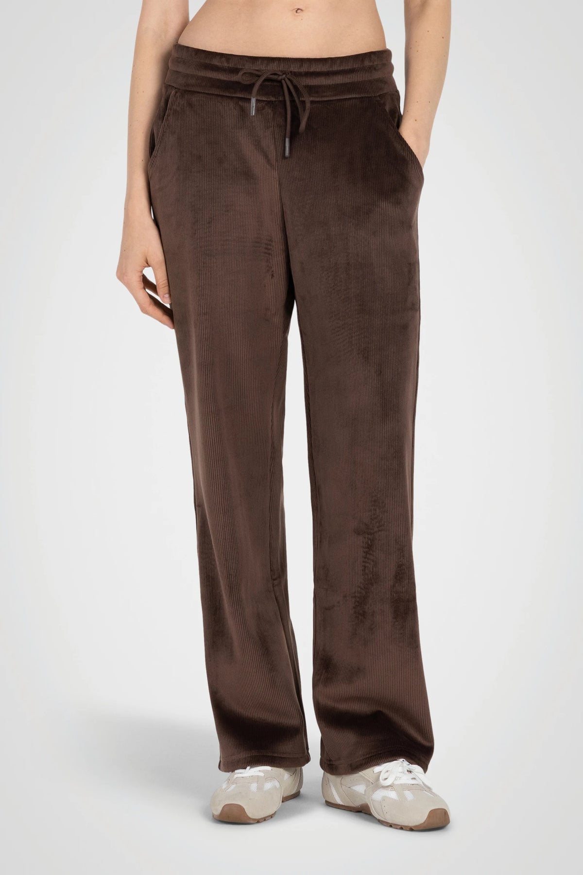 LuxeRib Velour Pant