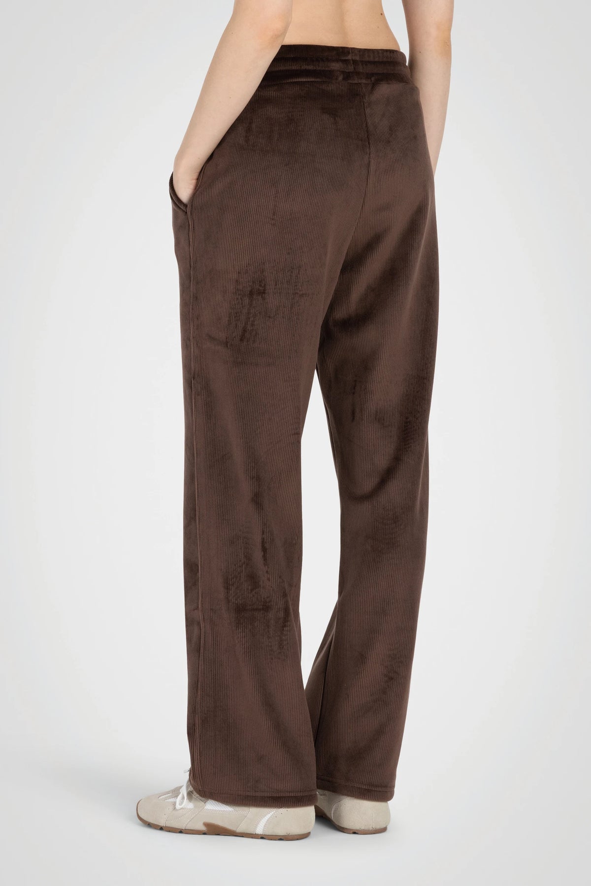 LuxeRib Velour Pant