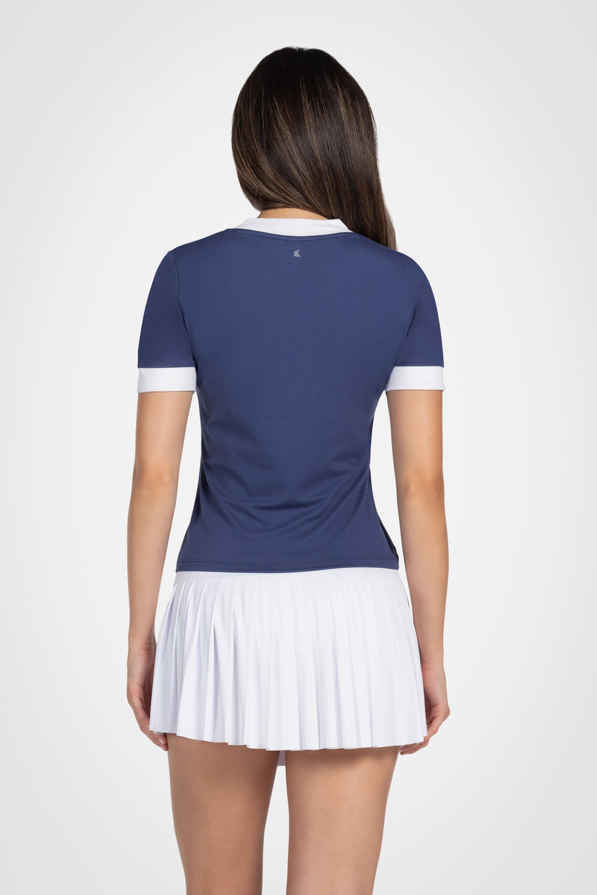 Colorblock V-Neck Tee