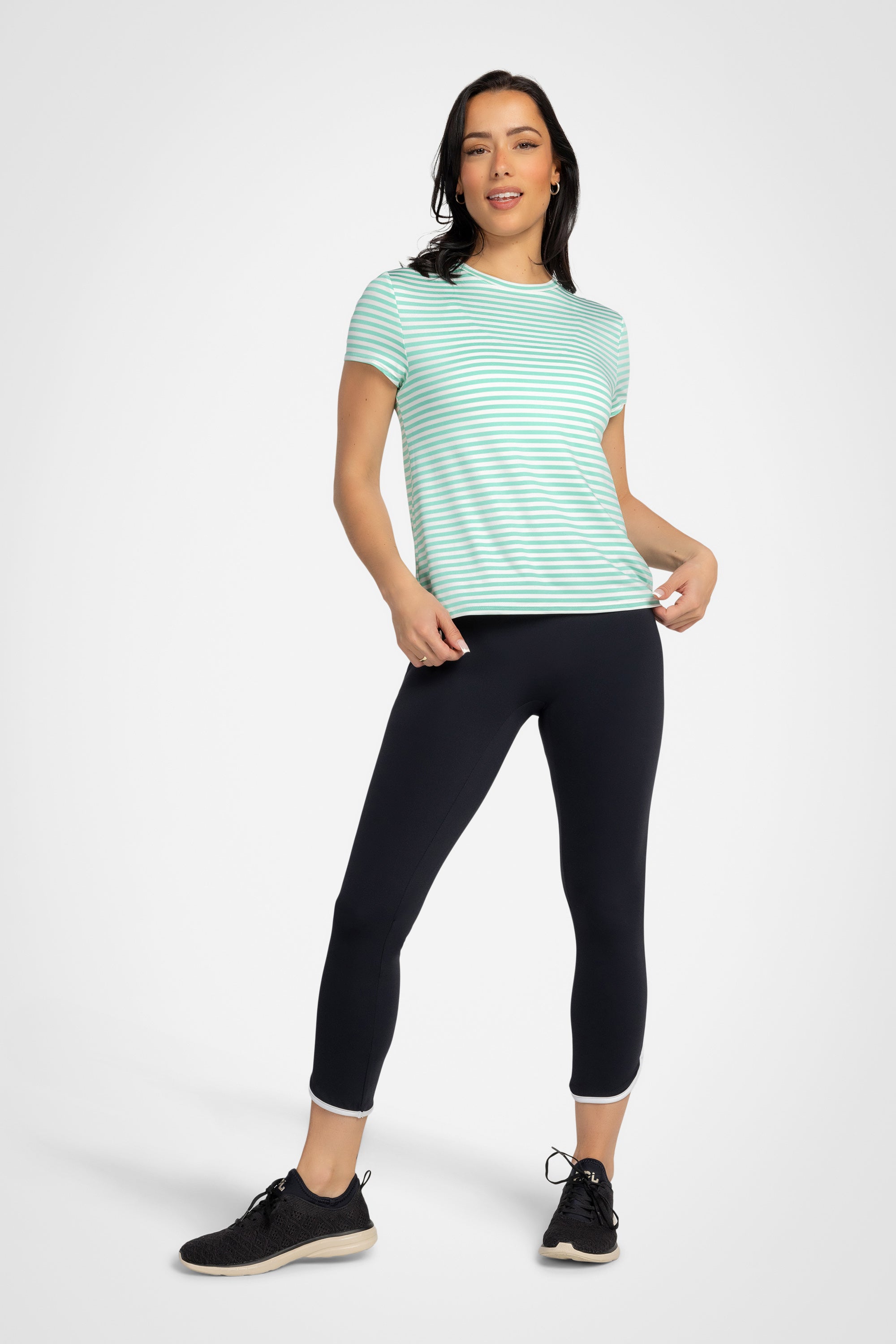 Airform Stripe Short Sleeve Tee