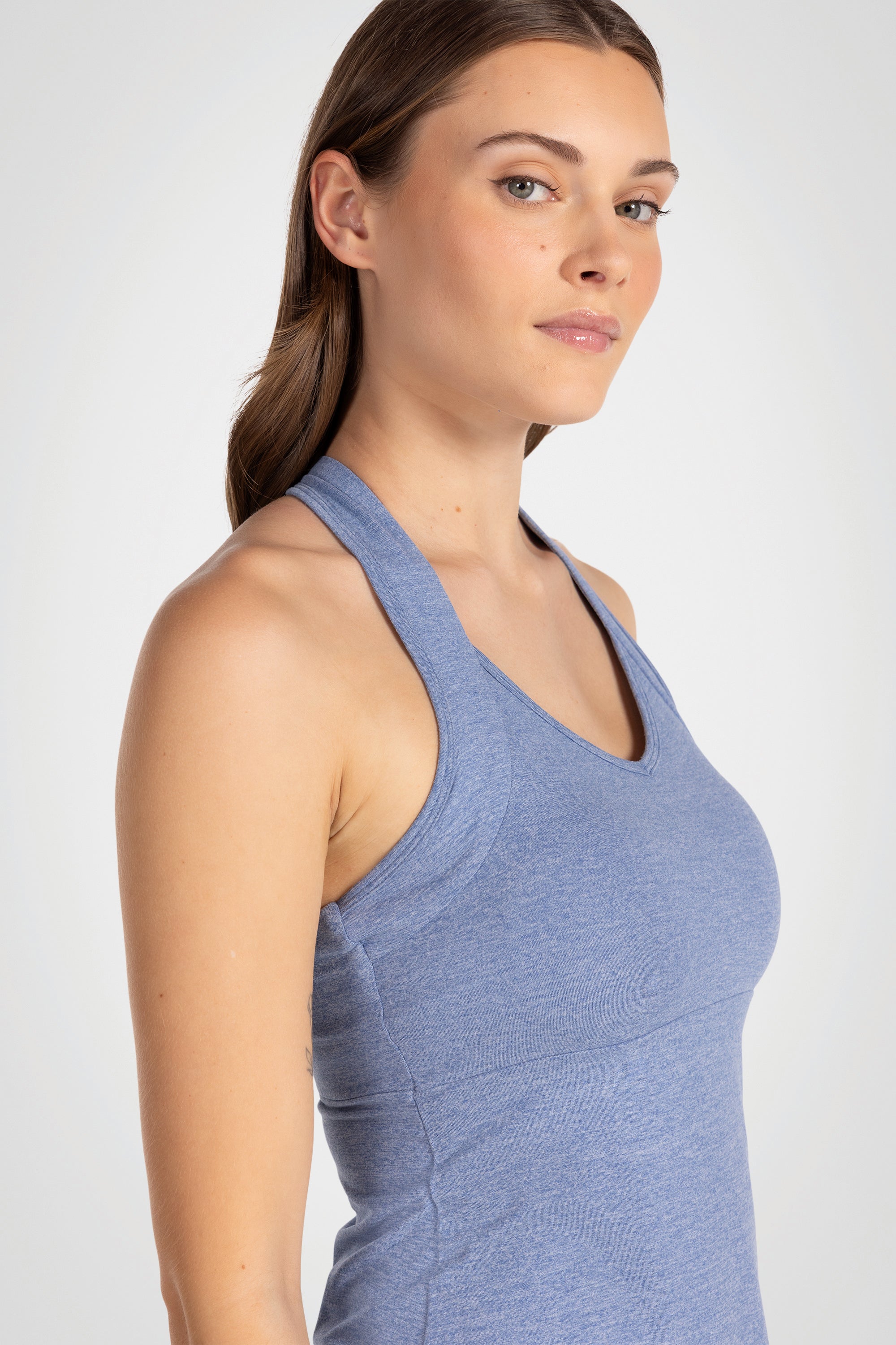 MossFlow Handkerchief Dress