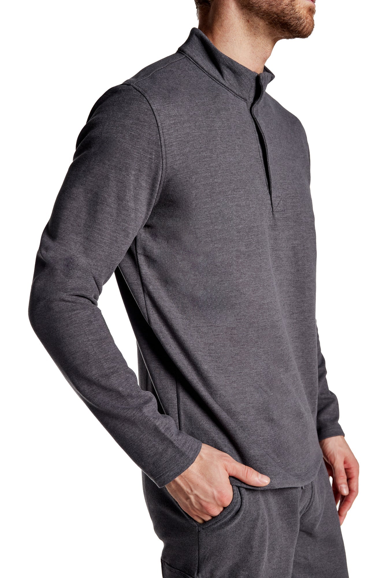 Jackson Quarter Snap Long Sleeve Top