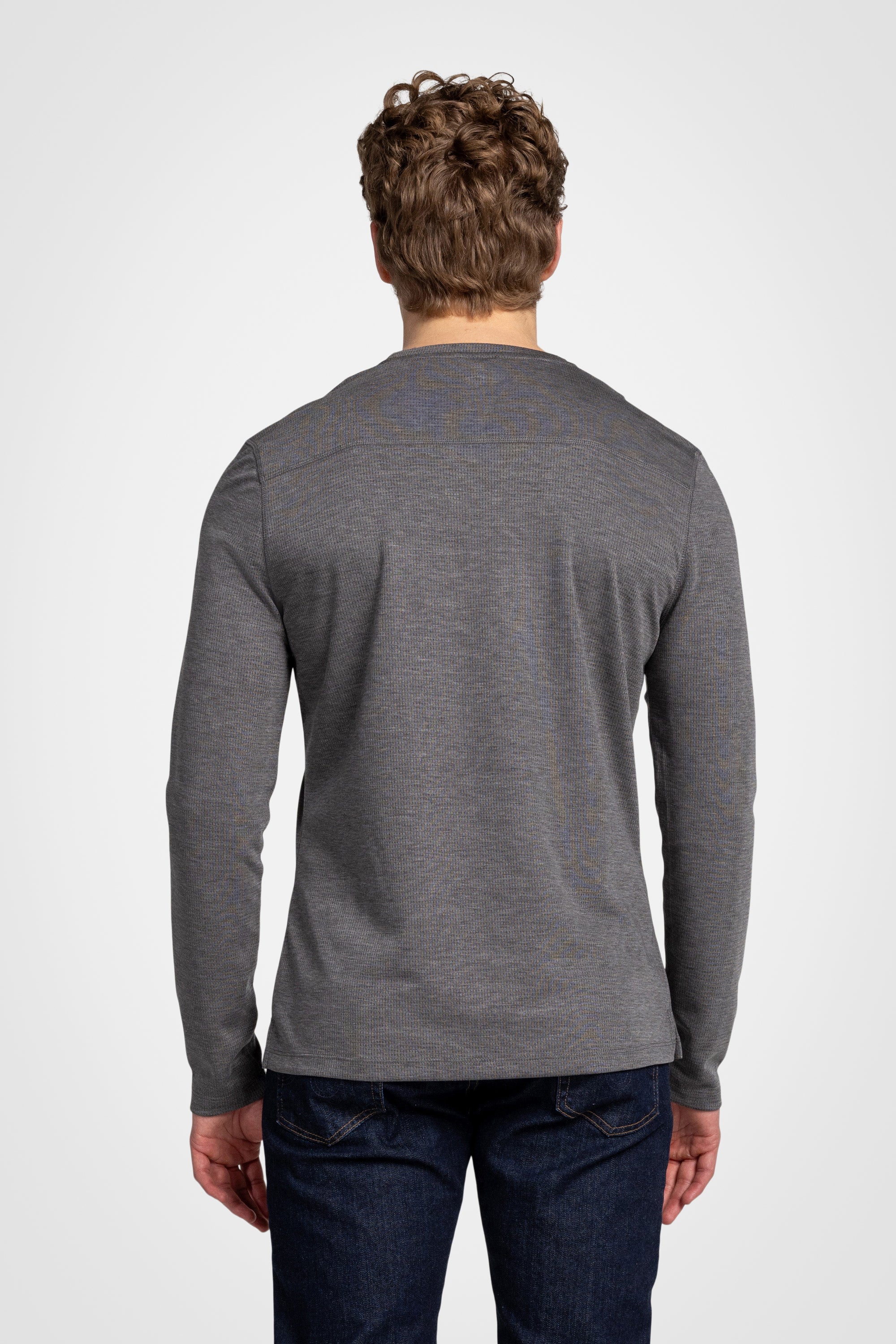 Lyocell Mesh Crewneck