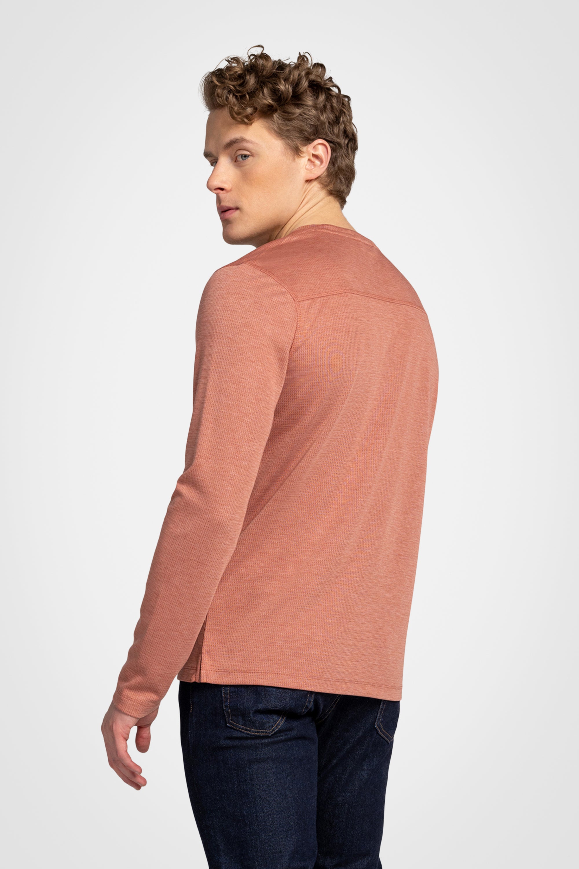 Lyocell Mesh Crewneck