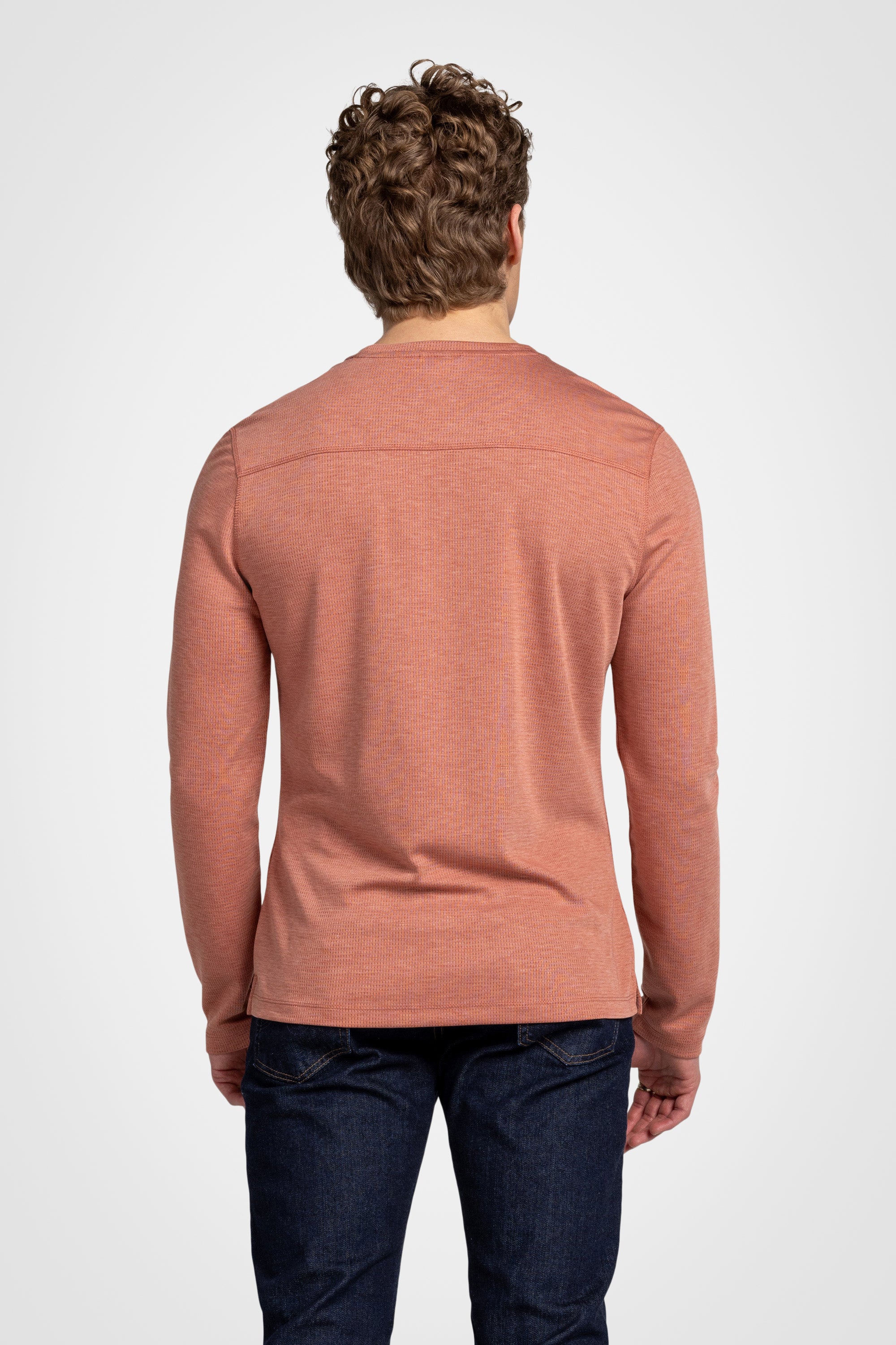 Lyocell Mesh Crewneck