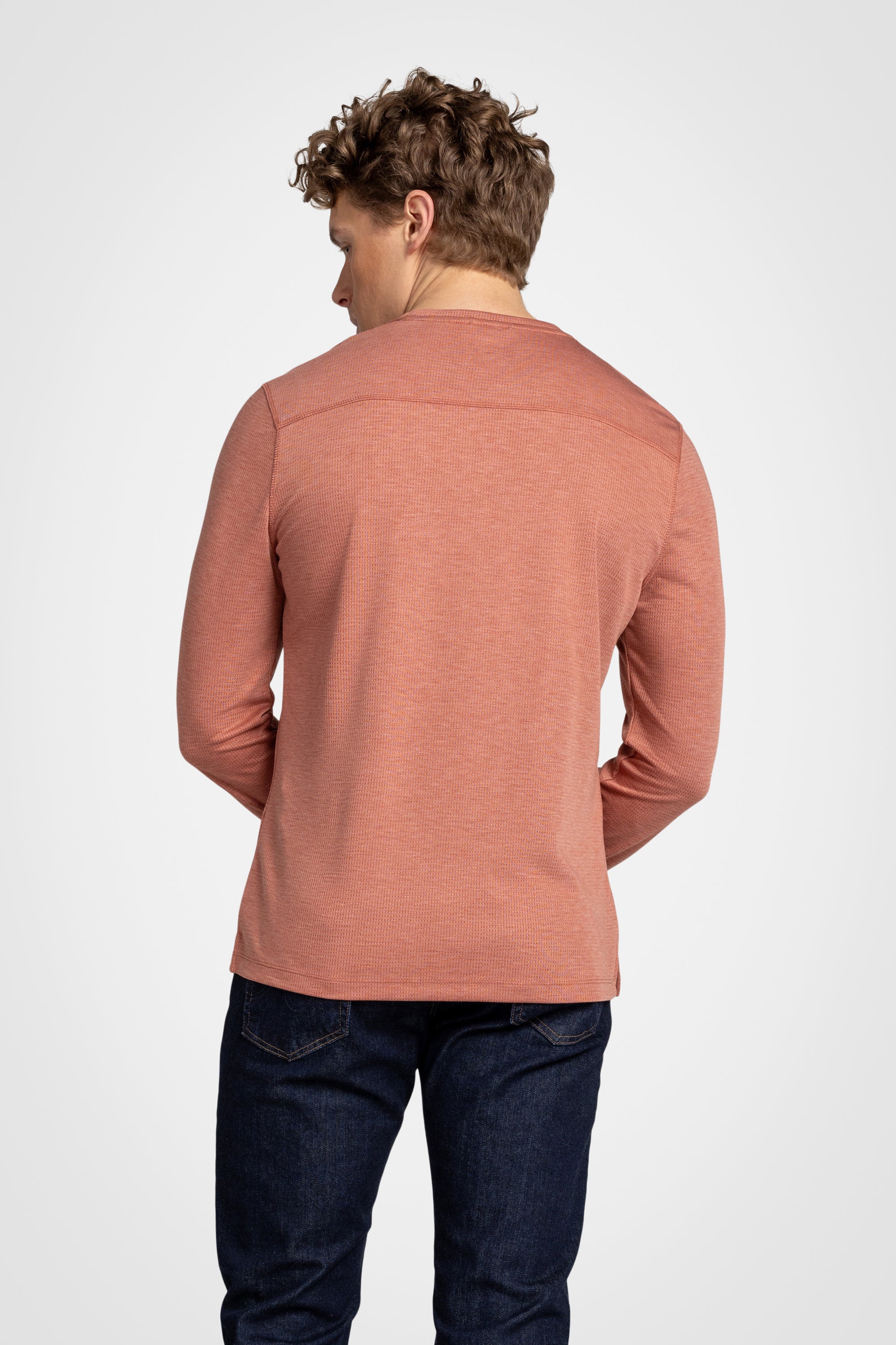 Lyocell Mesh Crewneck