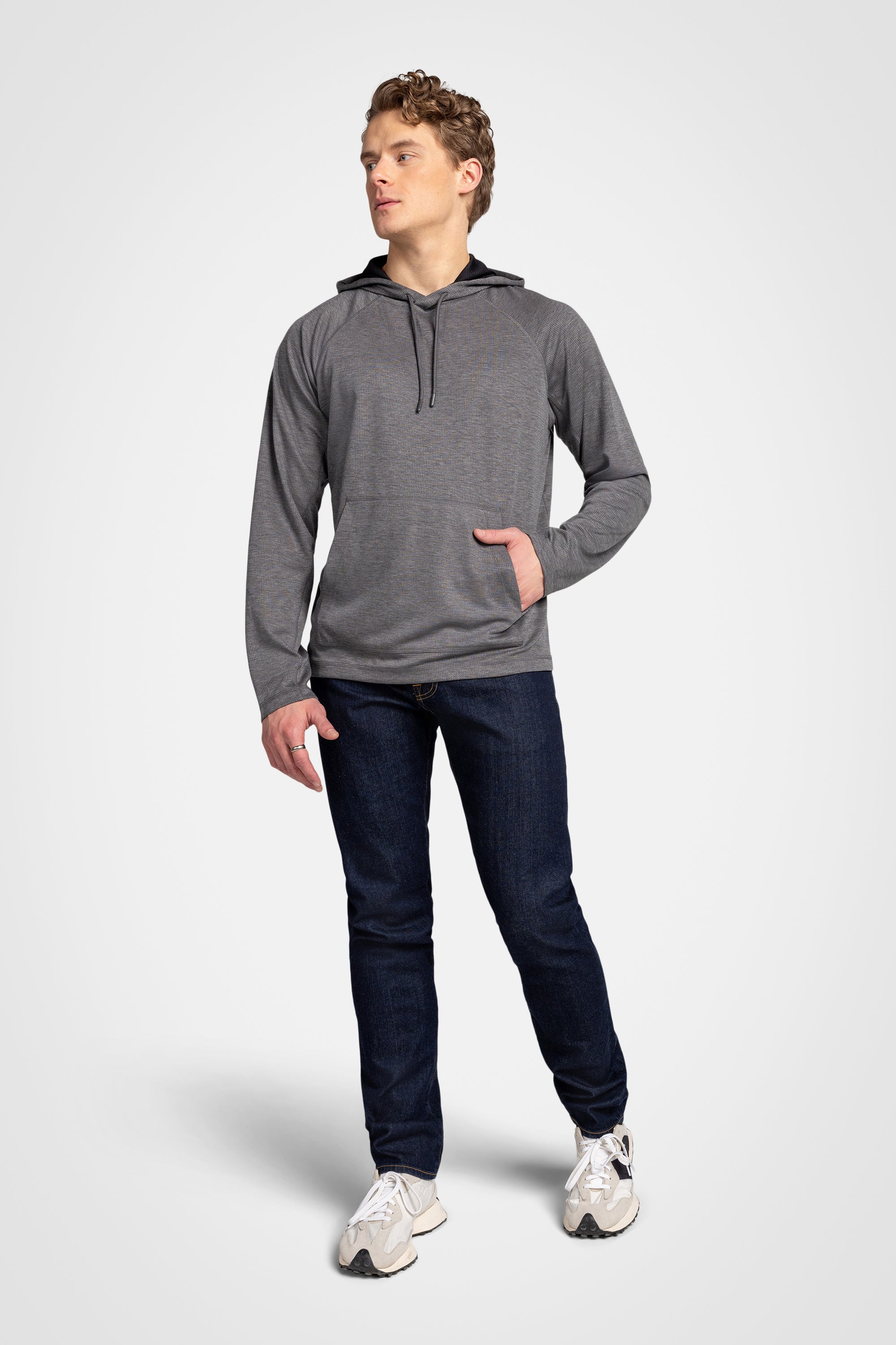 Lyocell Mesh Hoodie
