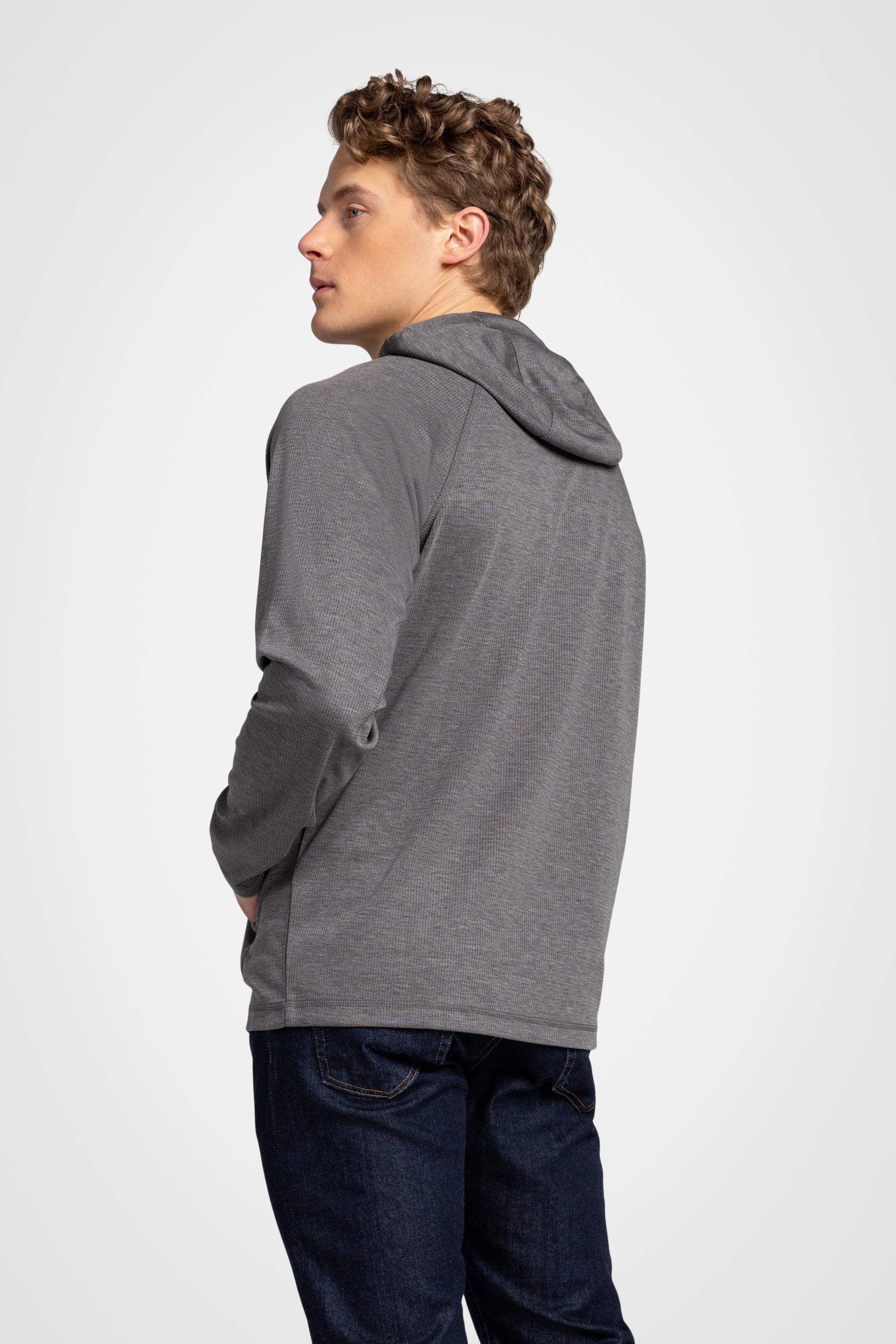 Lyocell Mesh Hoodie