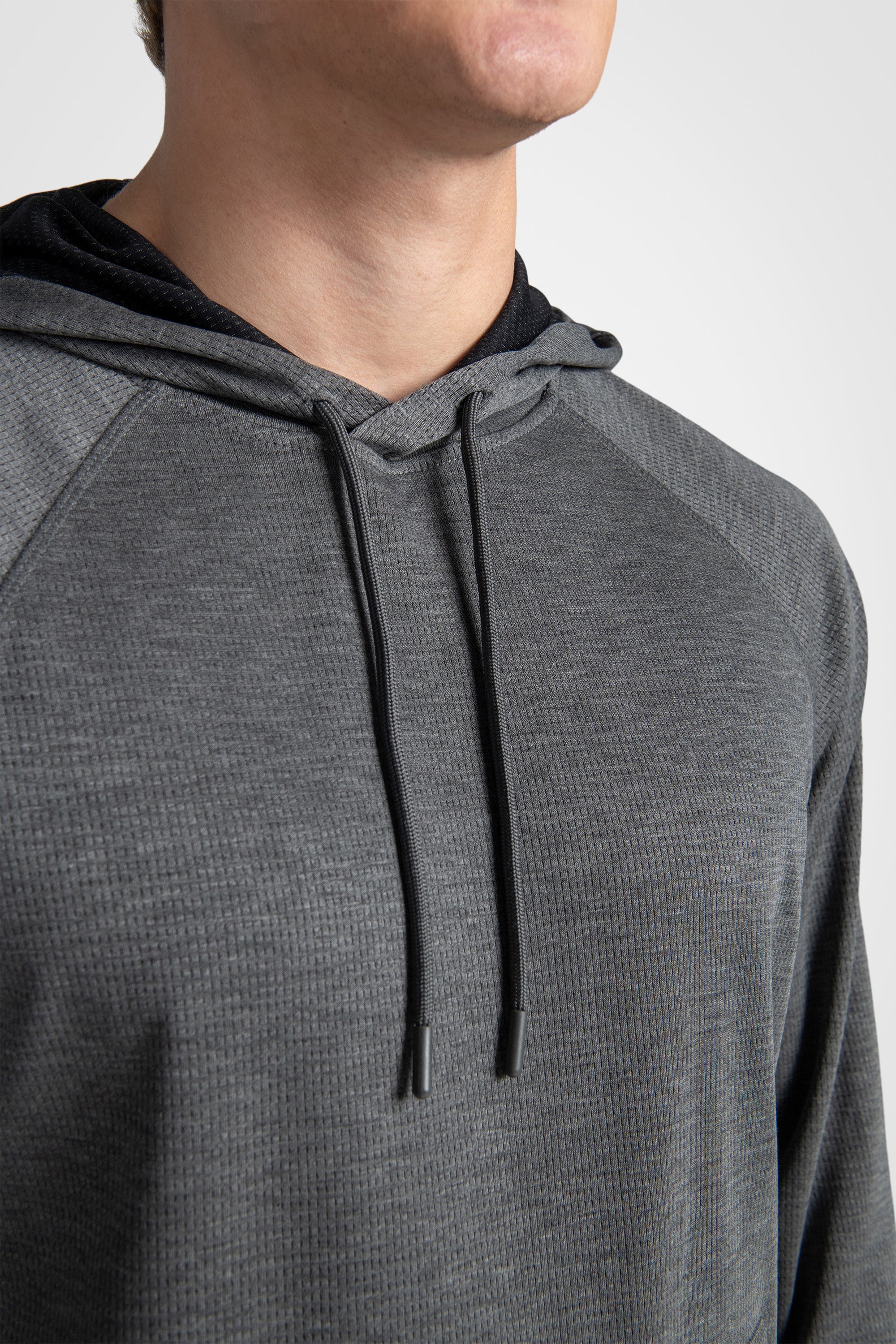 Lyocell Mesh Hoodie