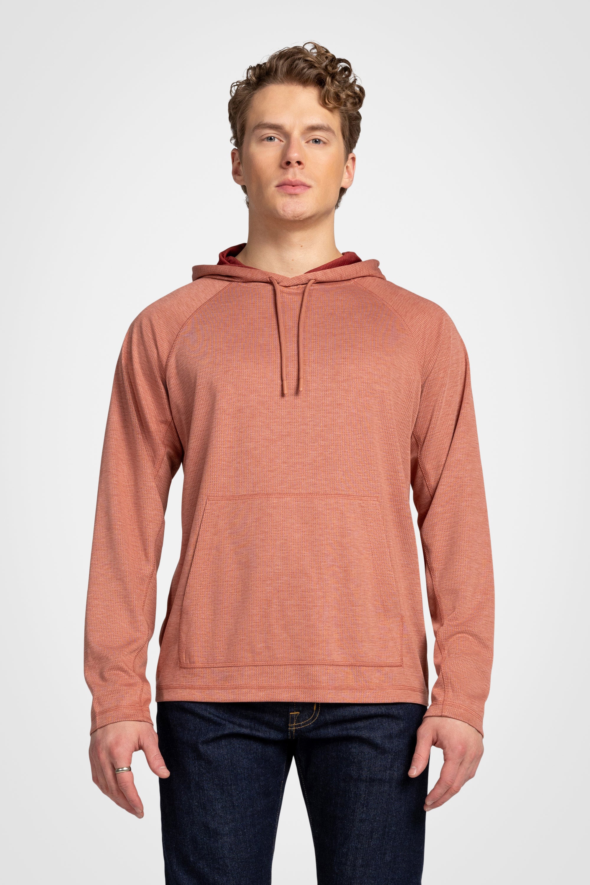 Lyocell Mesh Hoodie