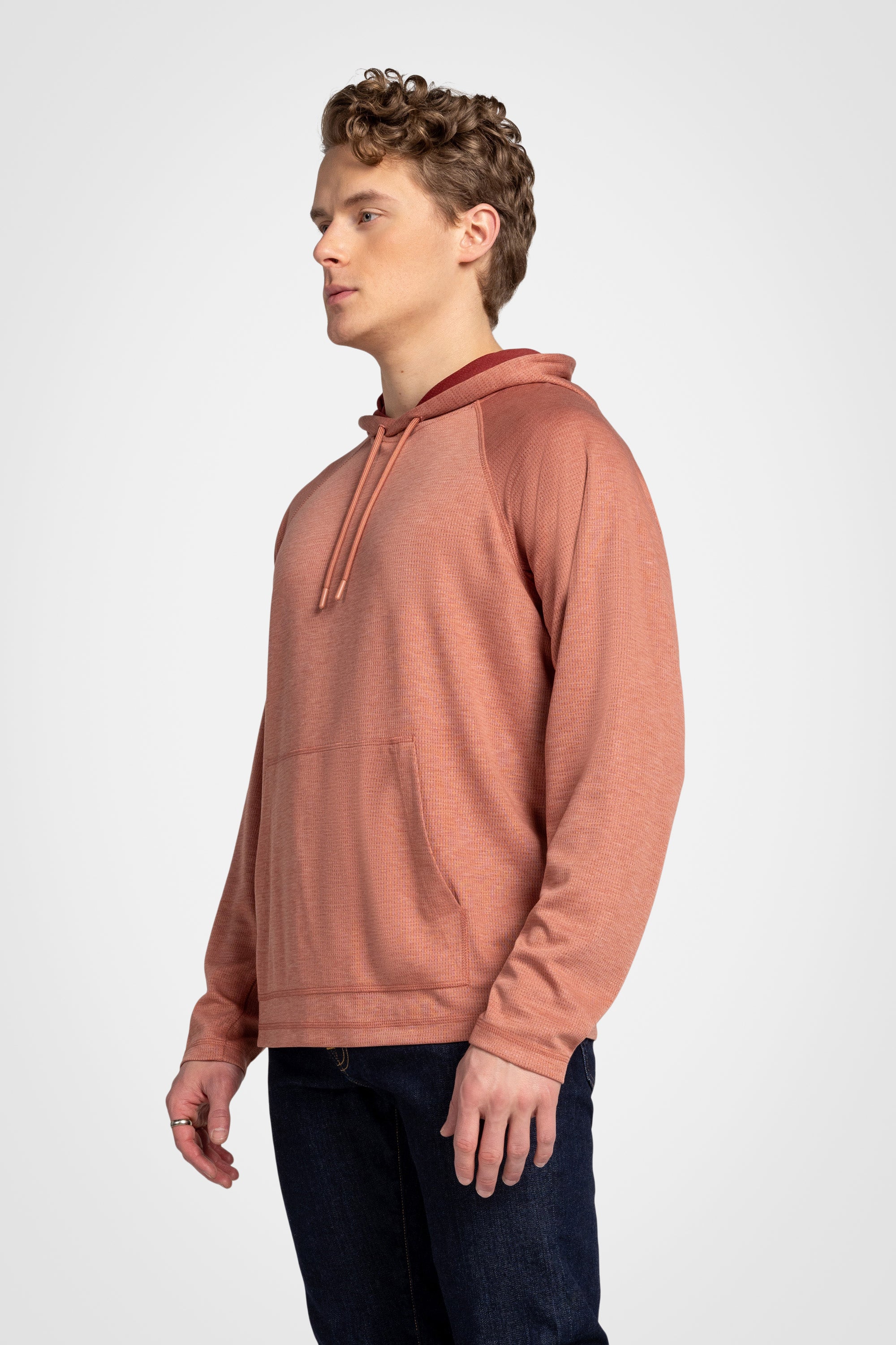 Lyocell Mesh Hoodie