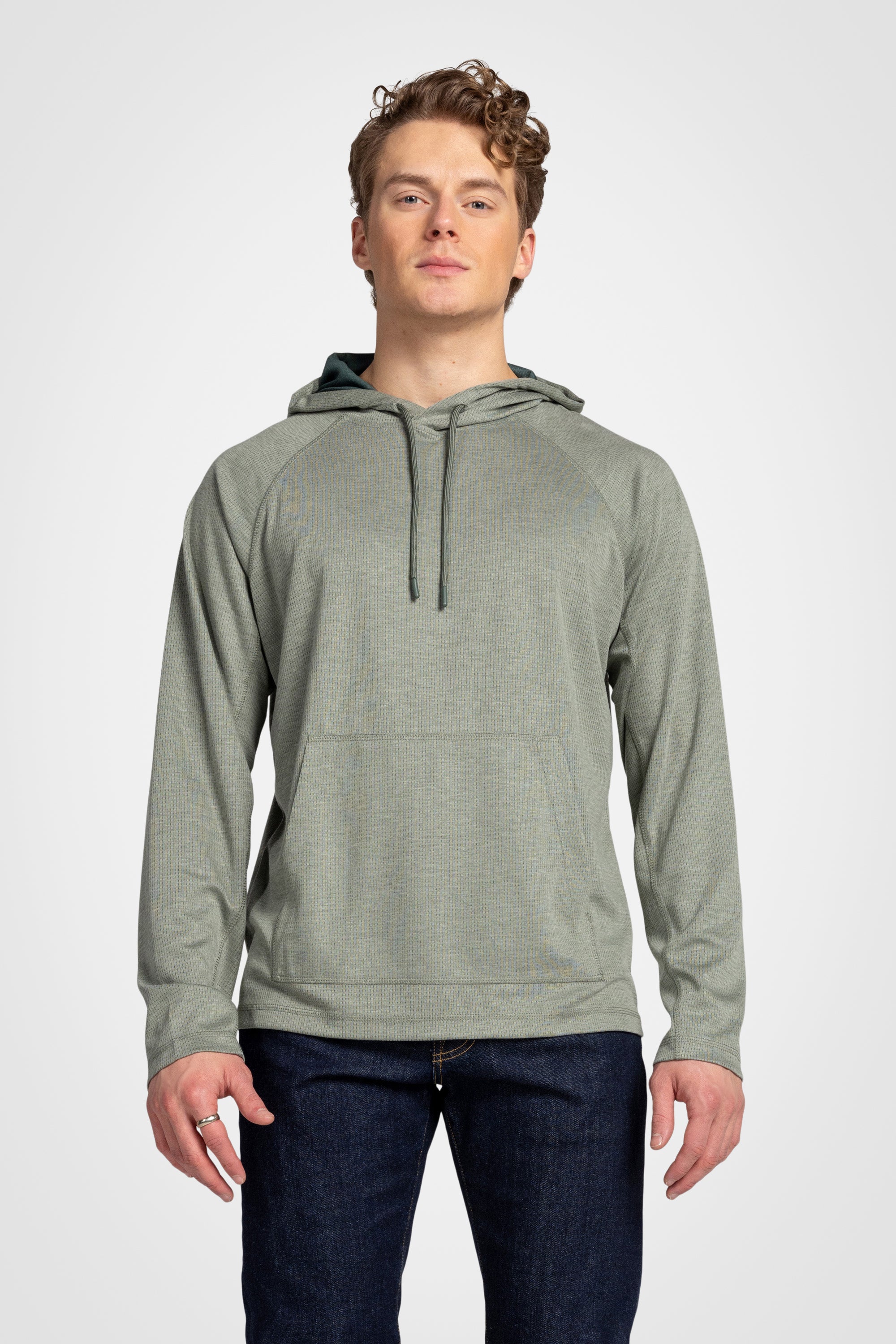 Lyocell Mesh Hoodie