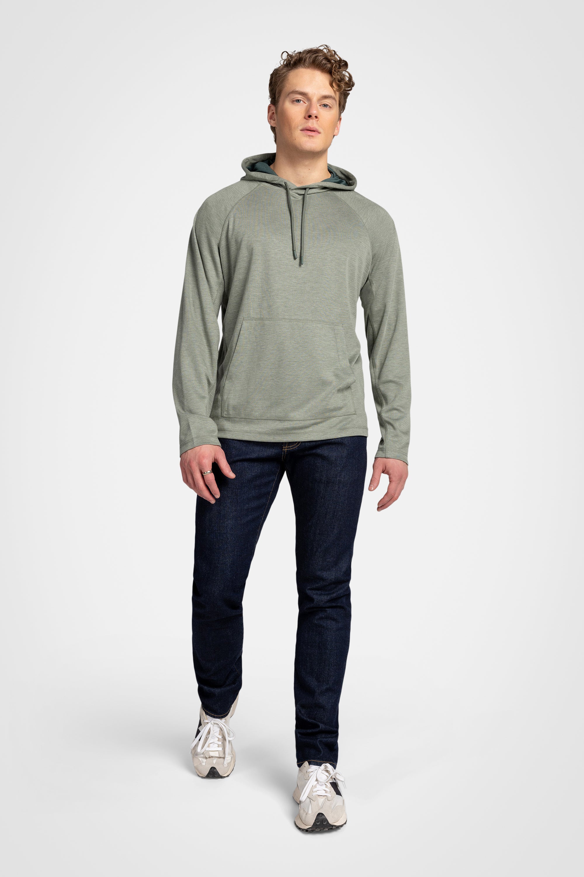 Lyocell Mesh Hoodie
