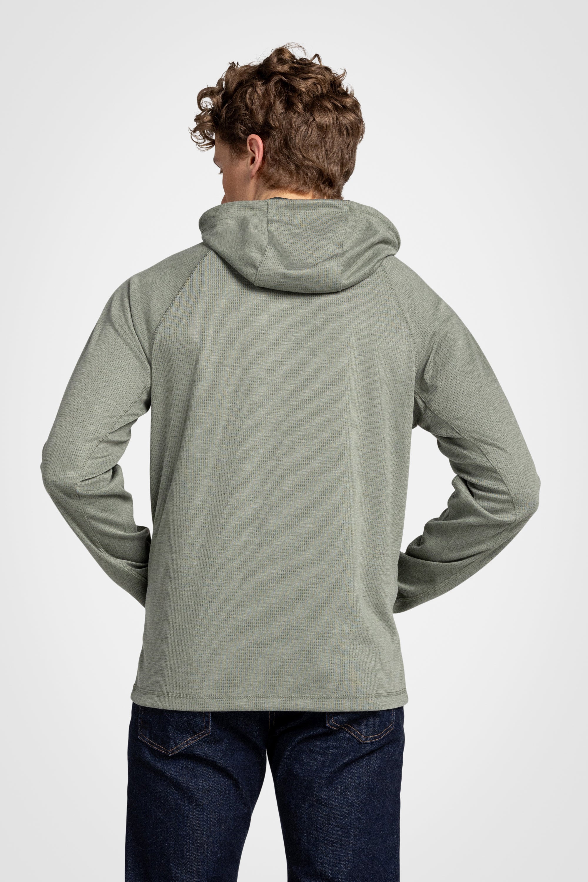 Lyocell Mesh Hoodie