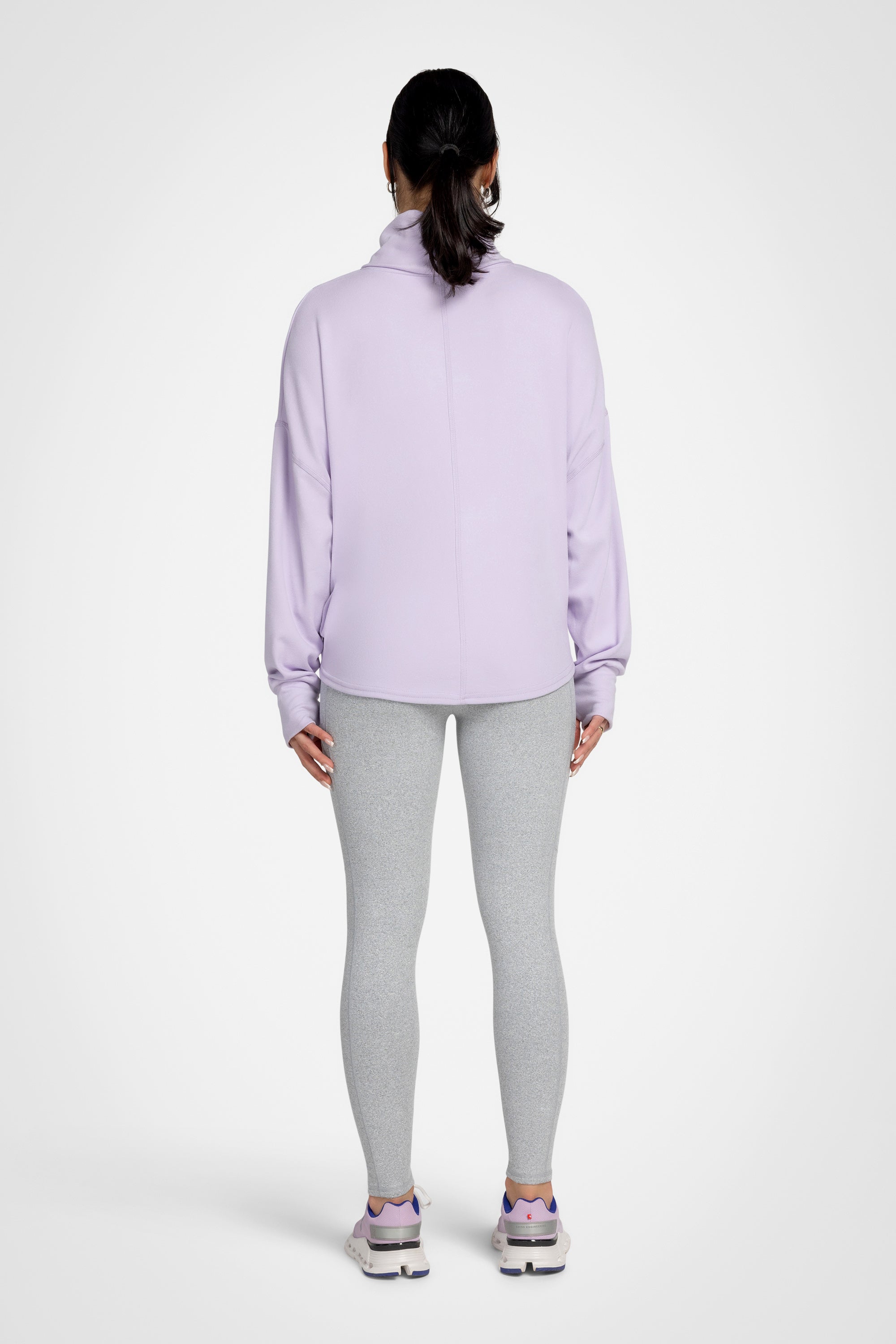 Solace Ribbed Turtleneck Top