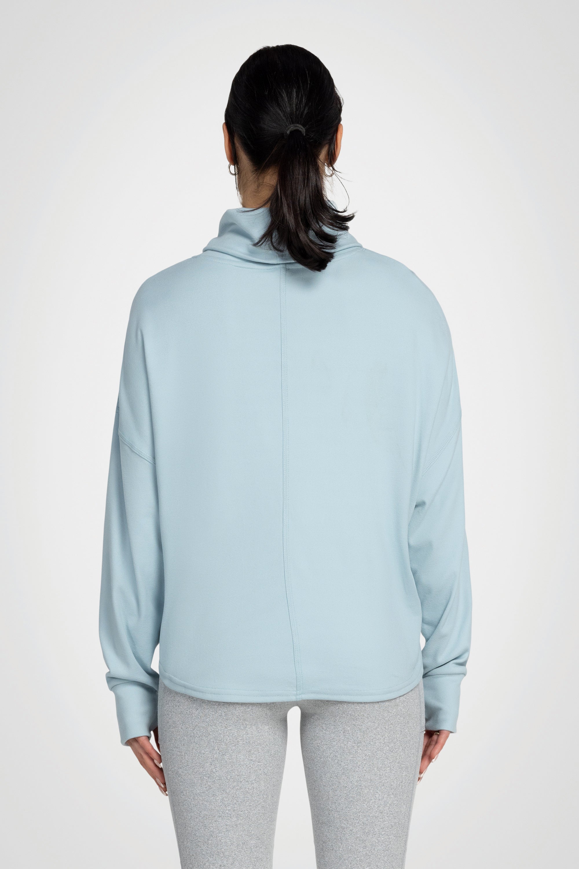 Solace Ribbed Turtleneck Top