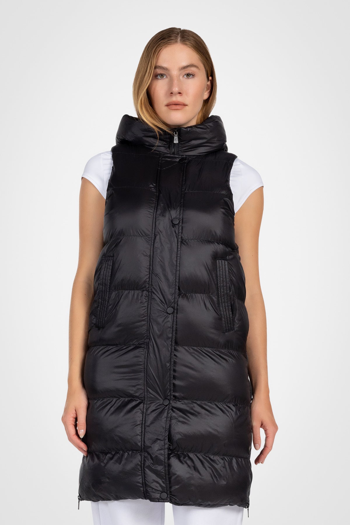 Explorer Long Shine Puffer Vest