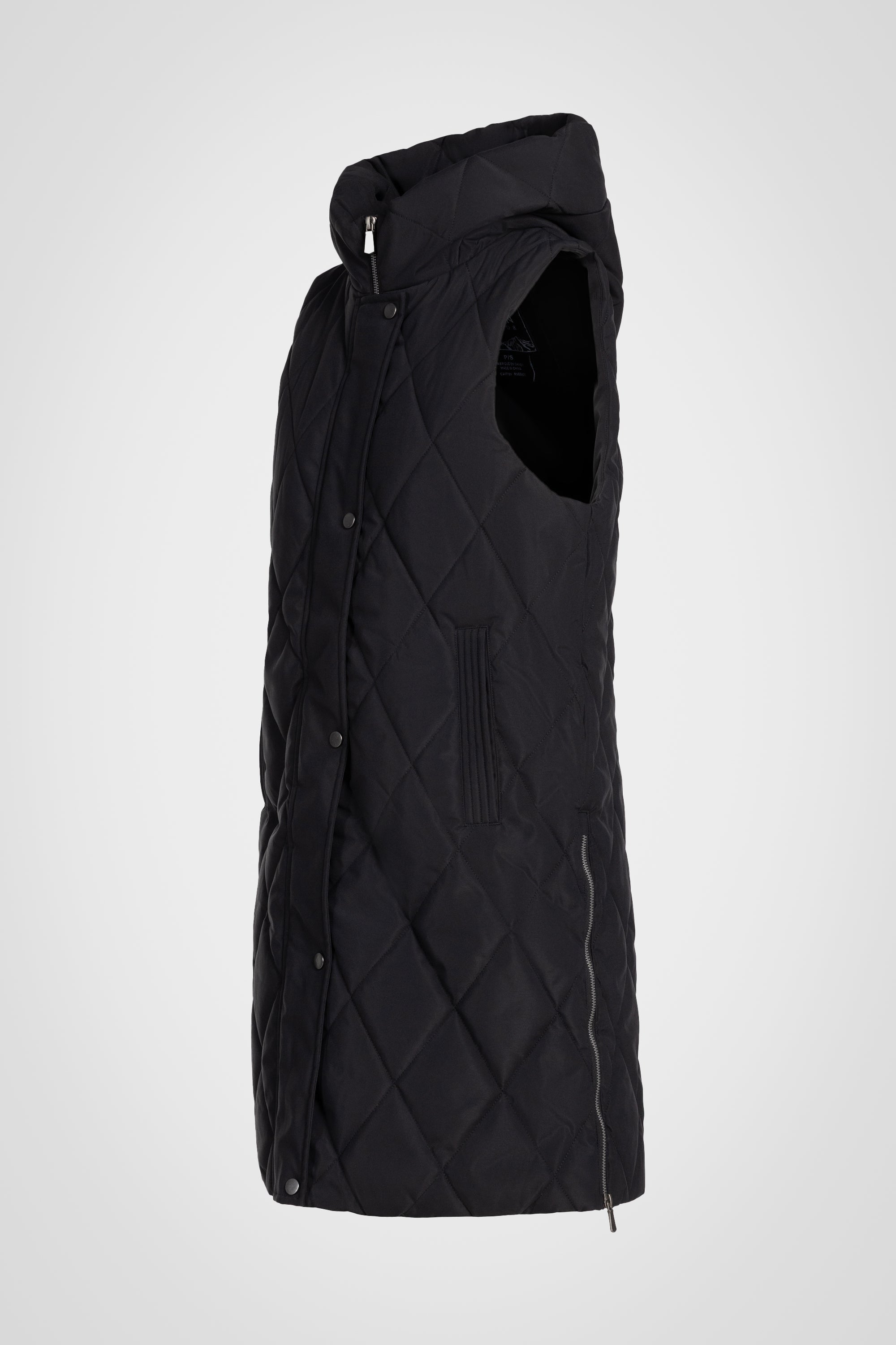 Diamond Long Puffer Vest