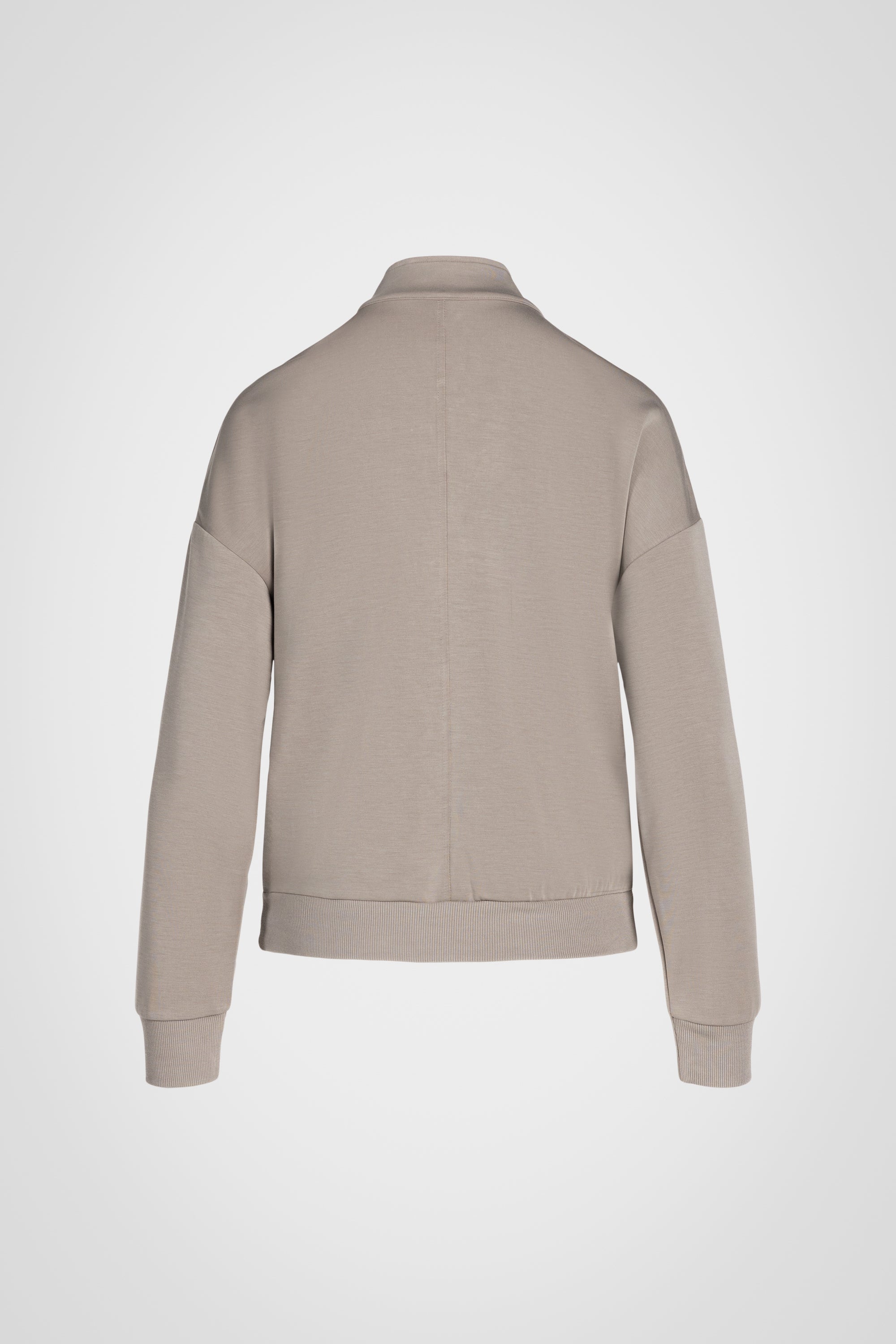 Sanded Modal Mock Neck Pullover