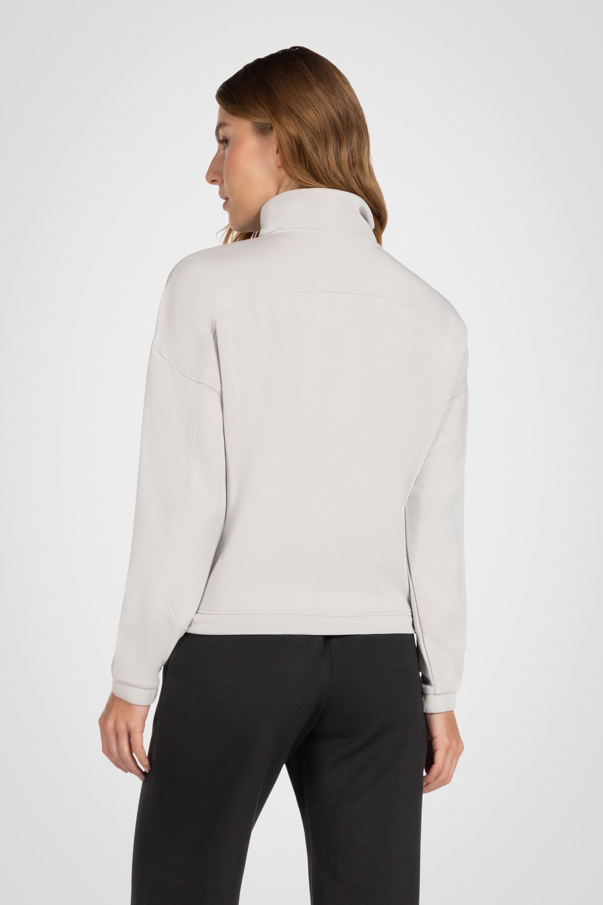 Bungee Modal Mock Neck Pullover