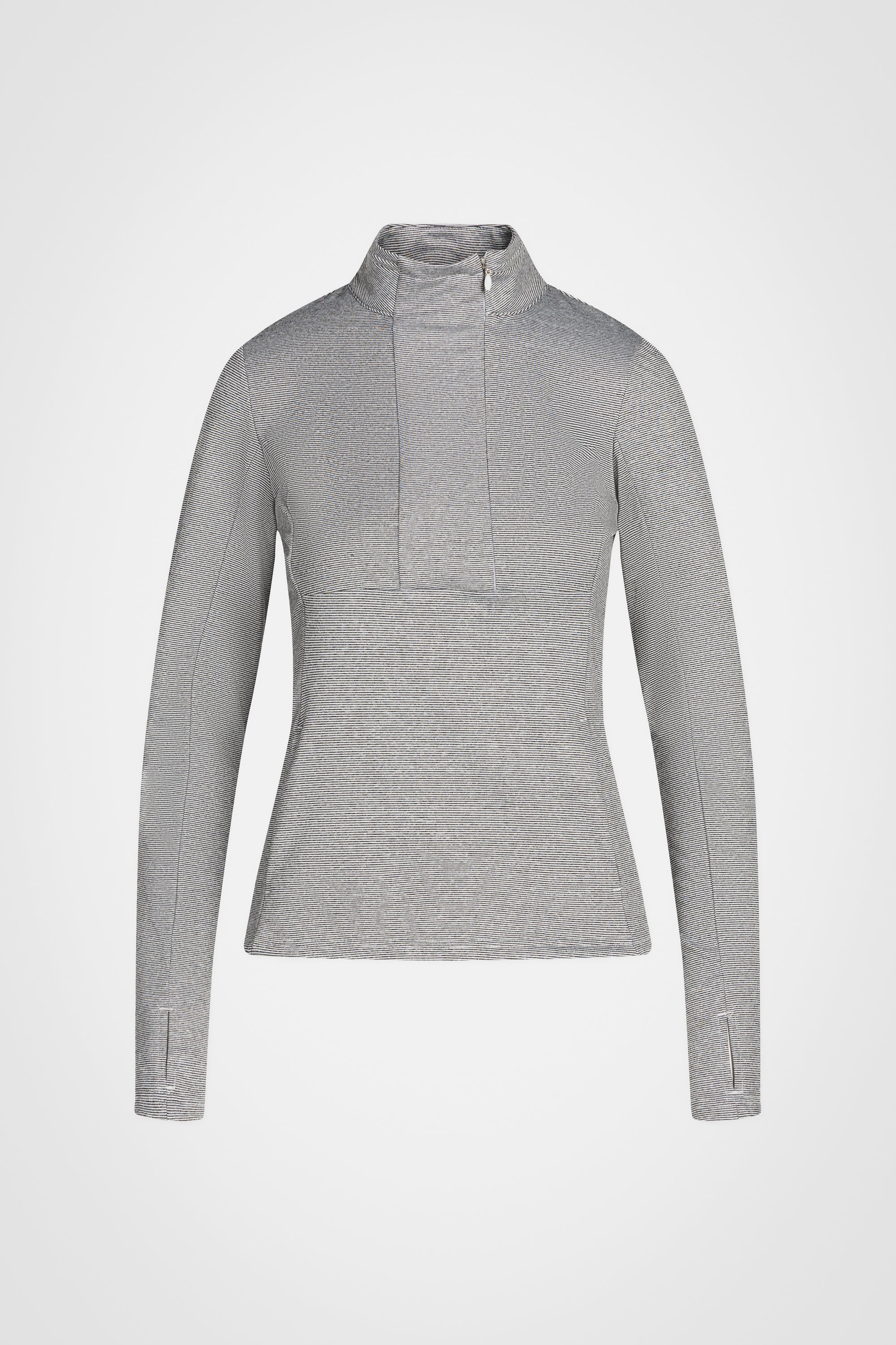 Stealth Zip Mock Top