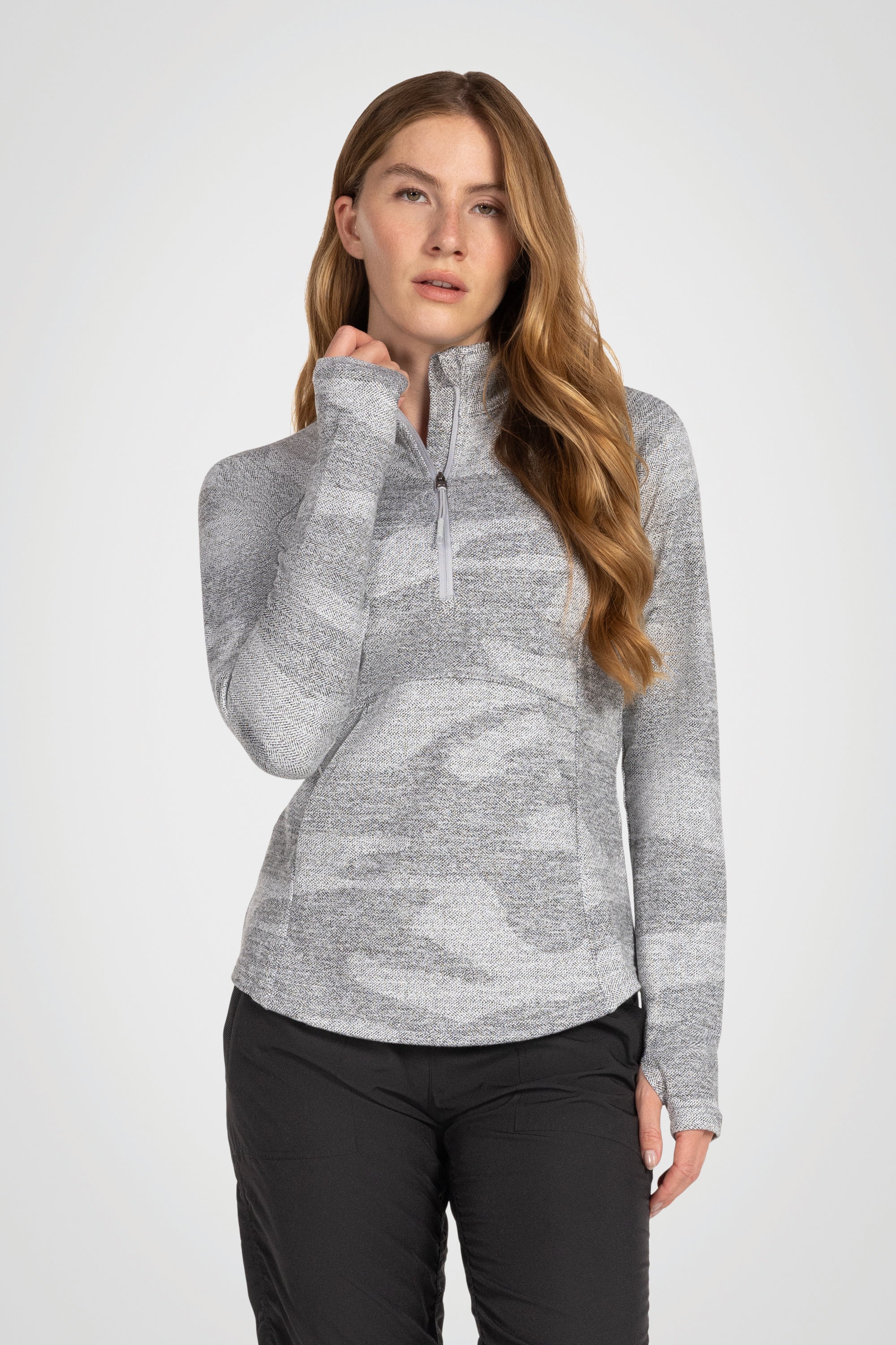 Aspire Mock Neck Pullover