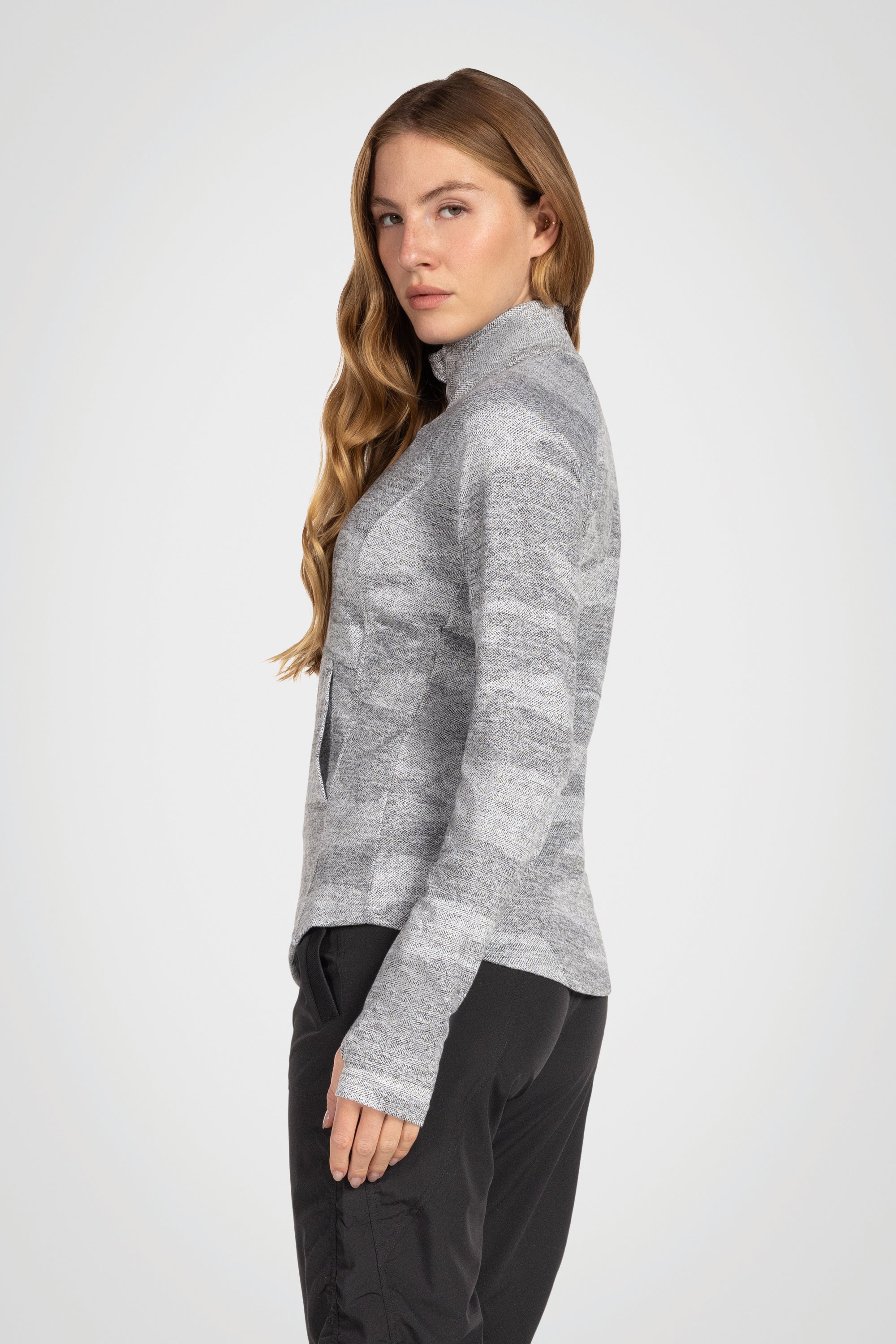Aspire Mock Neck Pullover