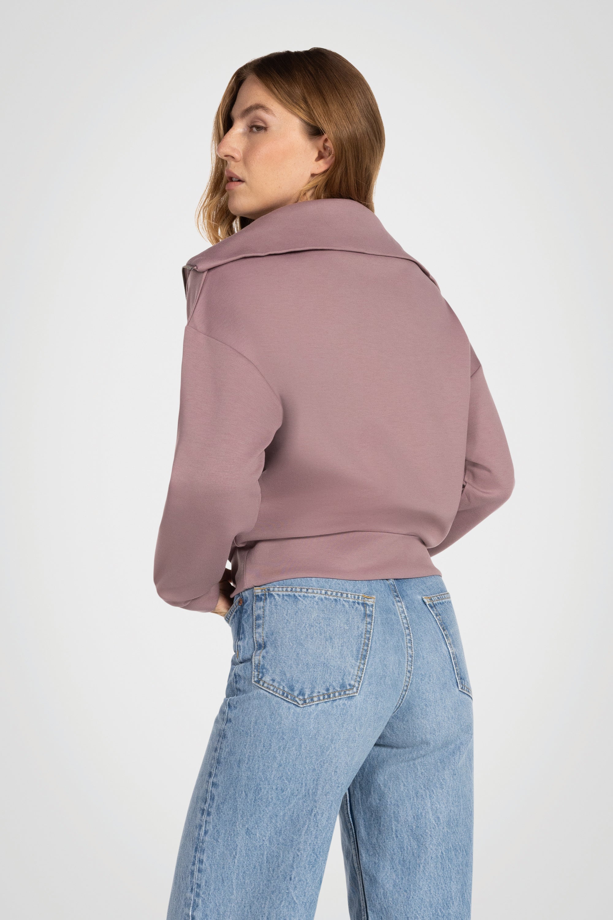 Deauville Half-Zip Mock Pullover