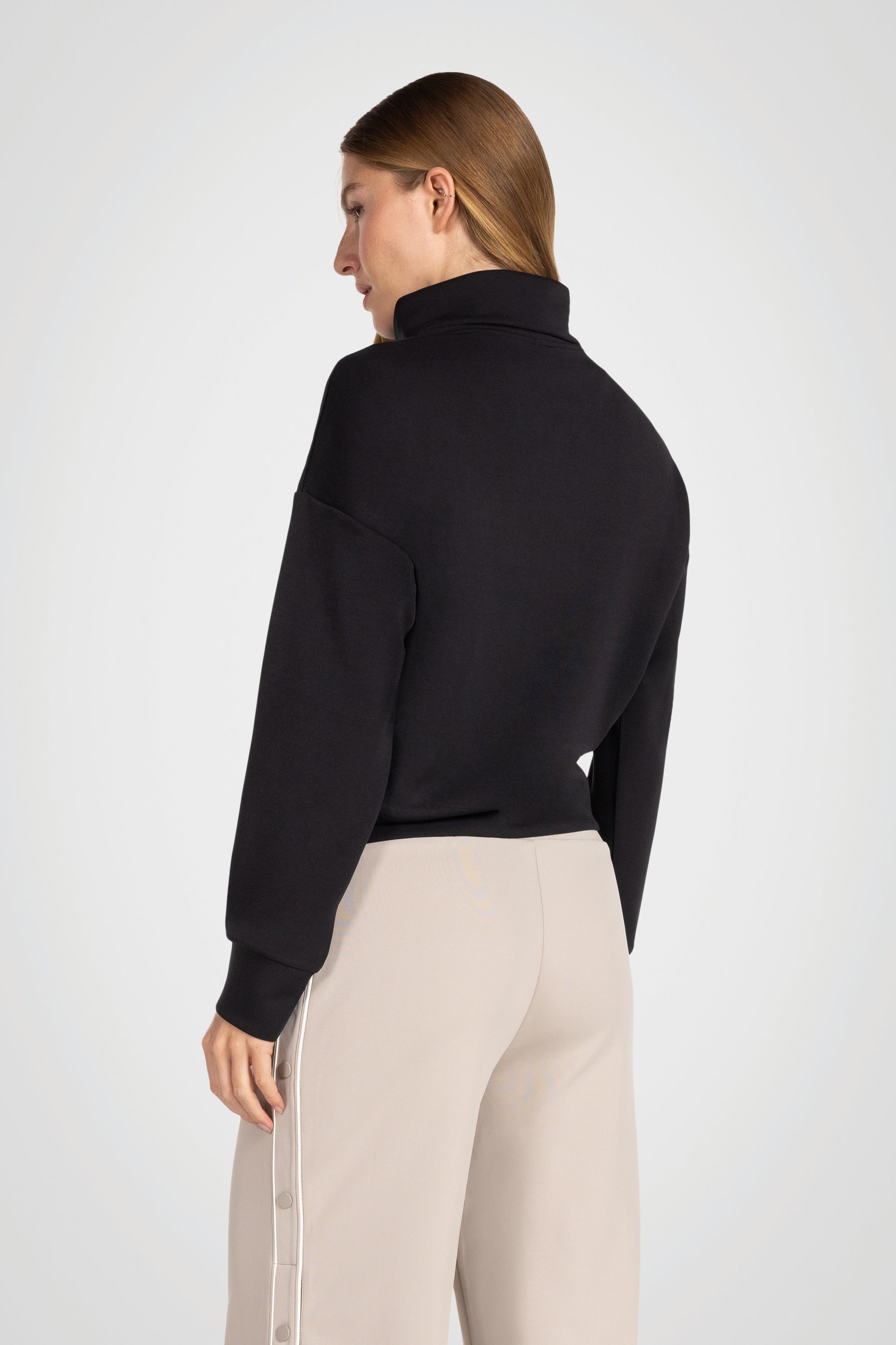 Truffle Half-Zip Mock Pullover