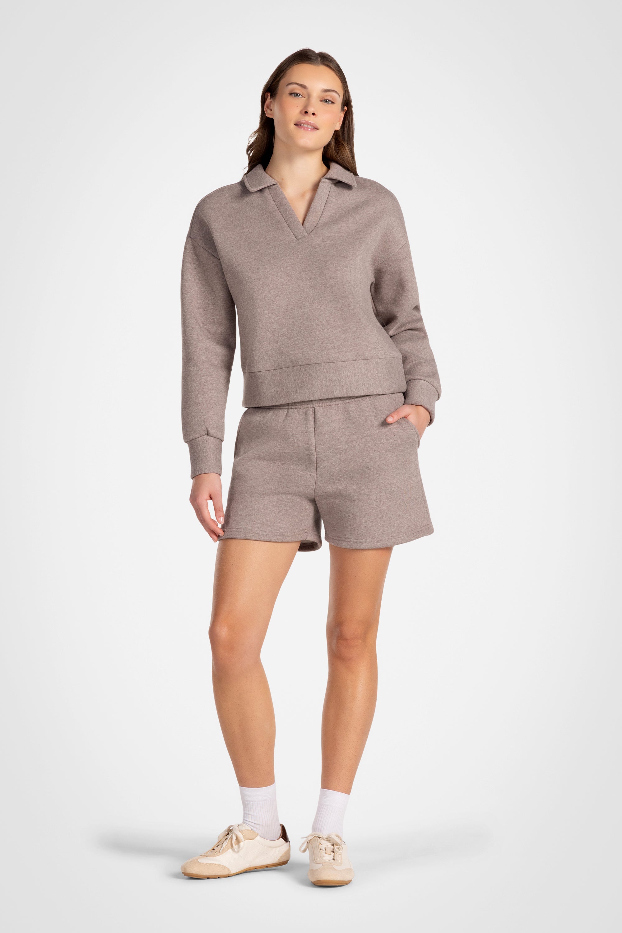 CozyLuxe Johnny Collar Fleece