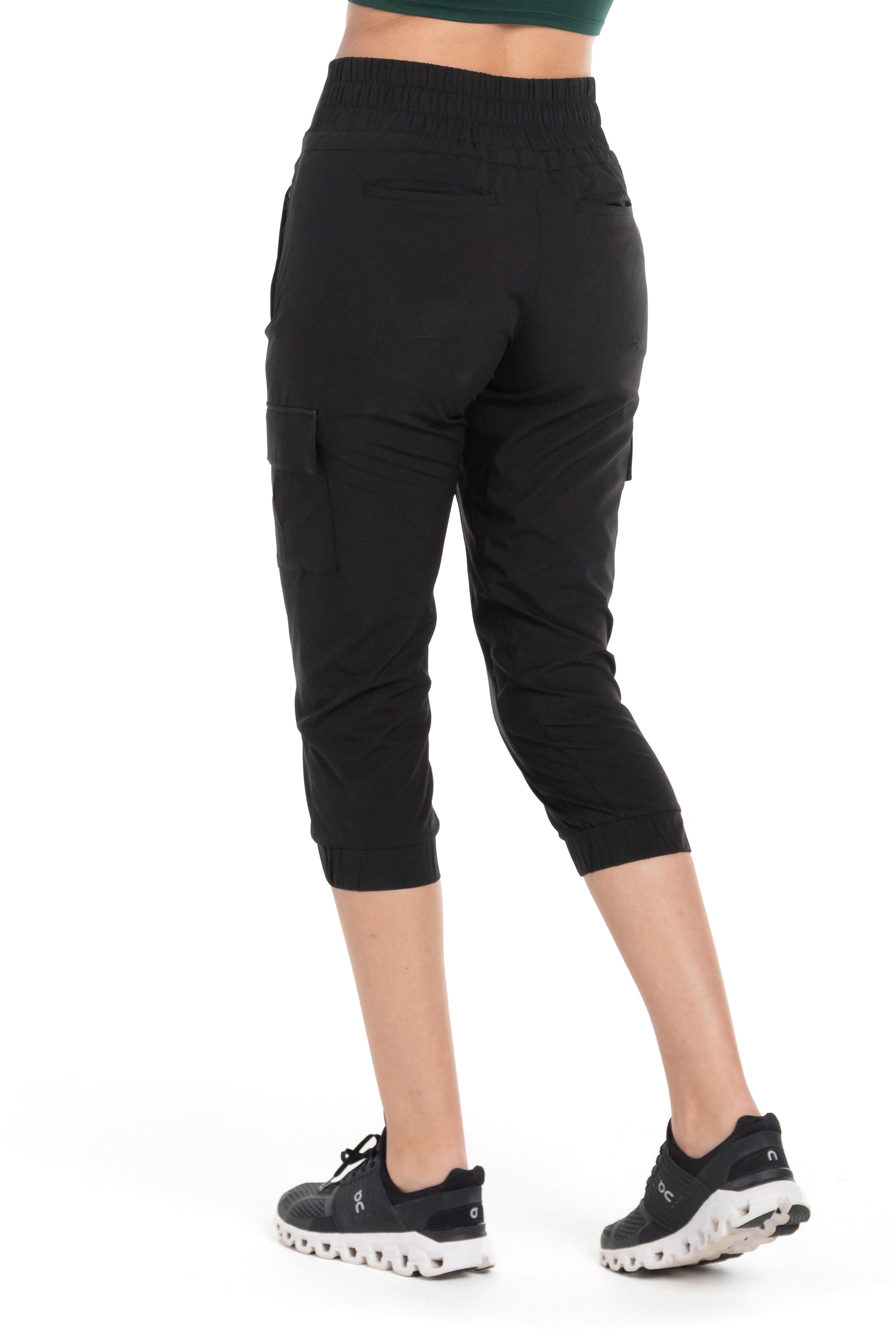 Cargo Woven Crop Jogger