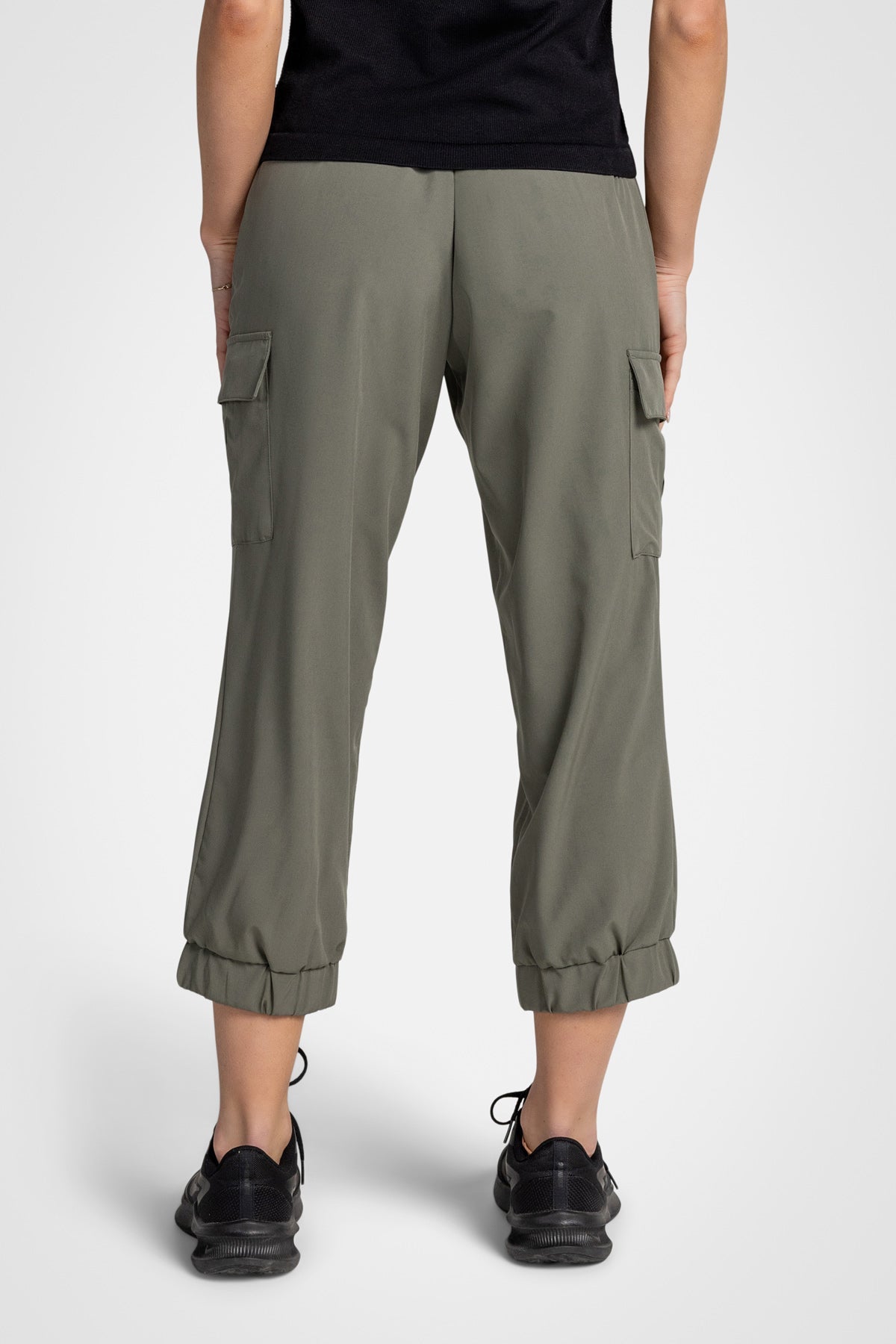 Cargo Woven Crop Jogger