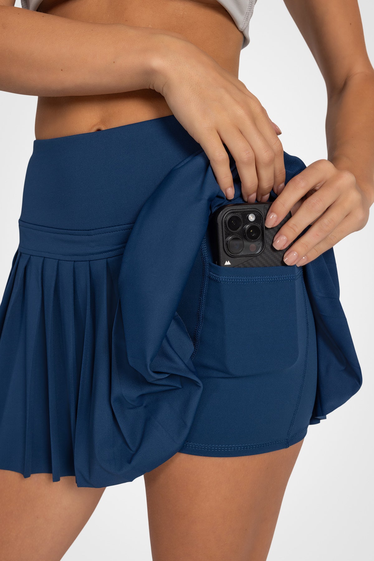 Power Pleat Skort