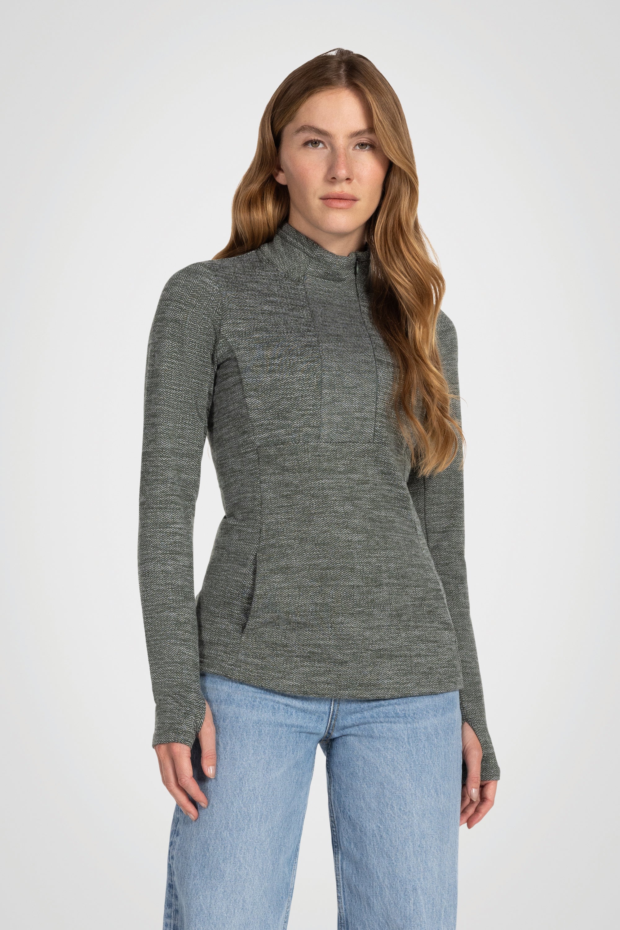 Montana Double Brushed Jacquard Sweater