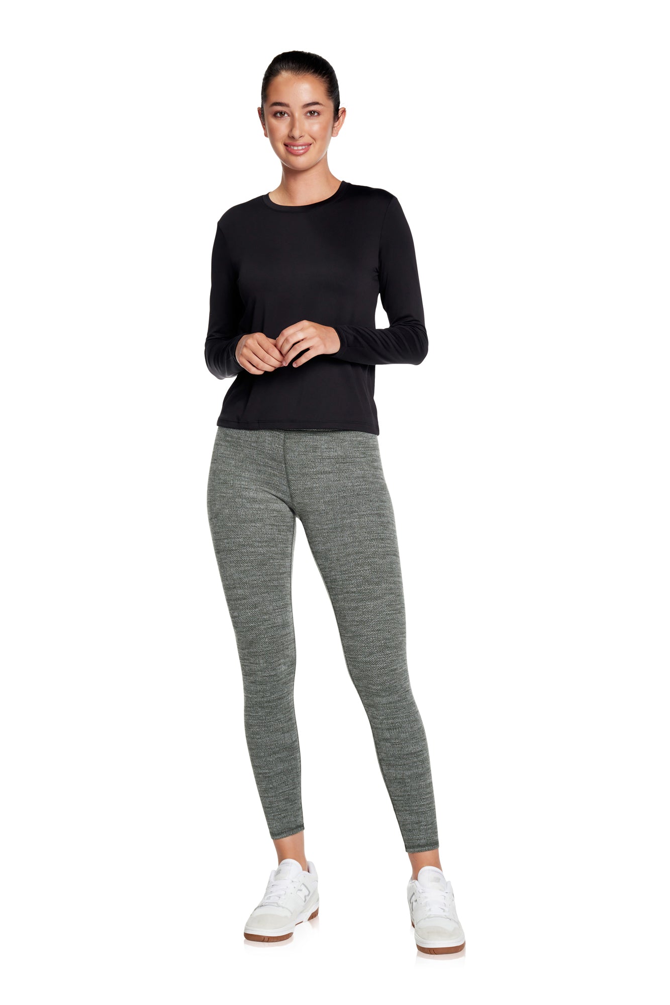 Willow Long-Sleeve Crewneck Top