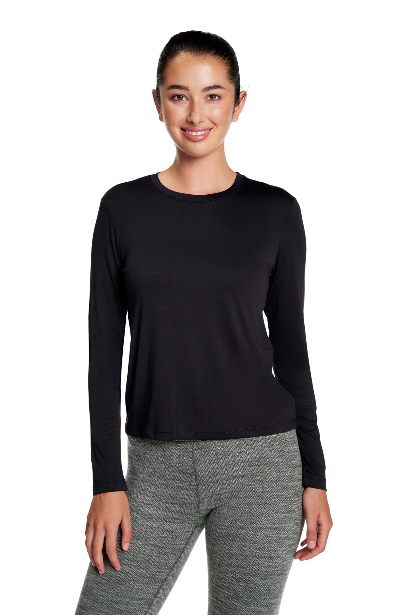 Willow Long-Sleeve Crewneck Top