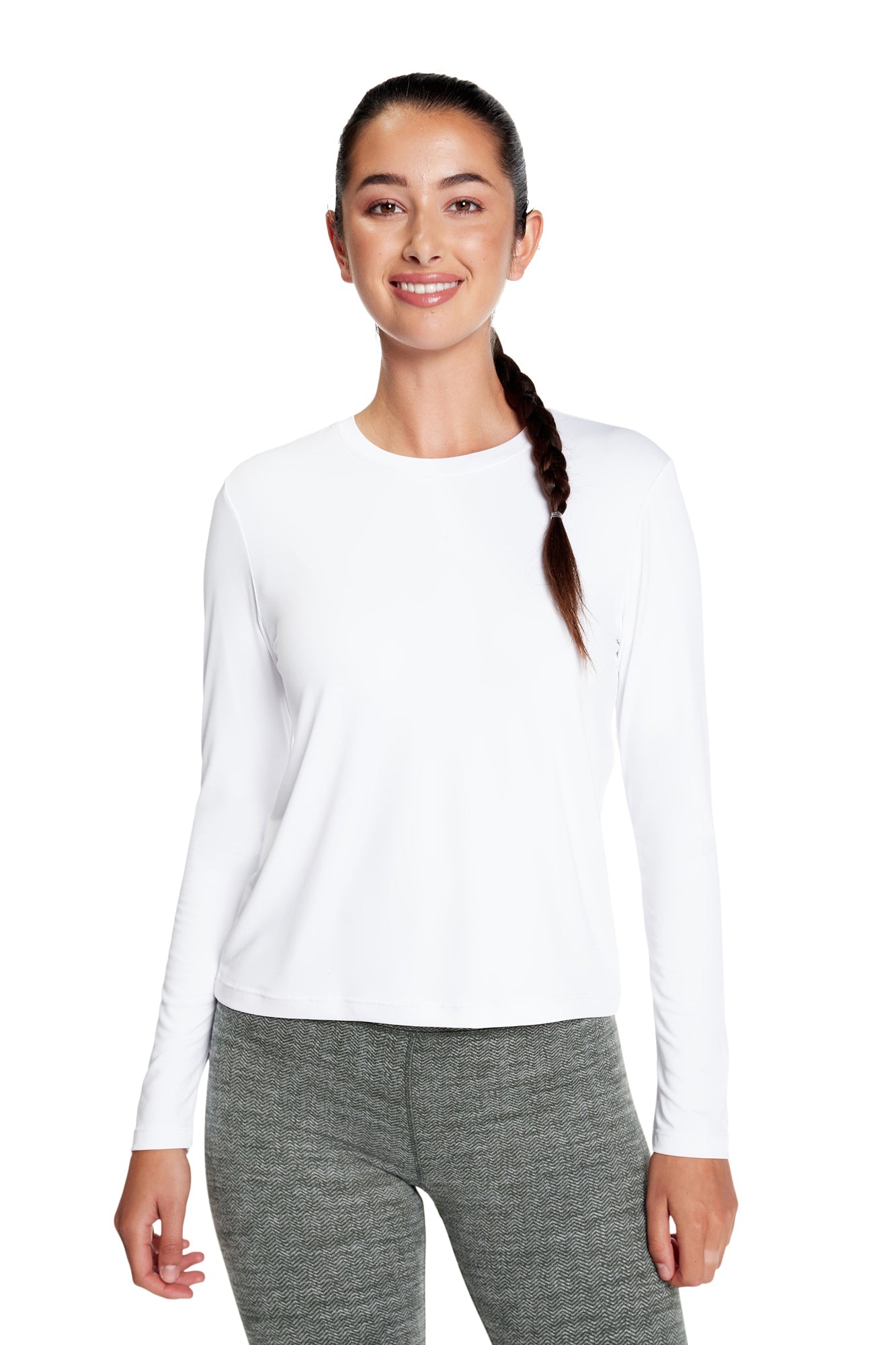 Willow Long-Sleeve Crewneck Top