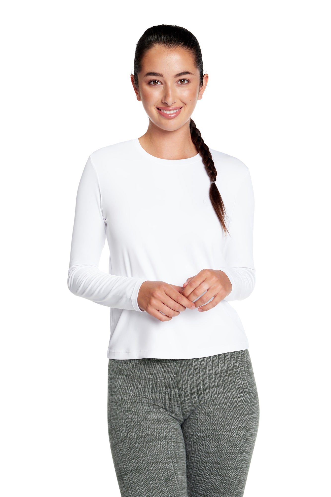 Willow Long-Sleeve Crewneck Top
