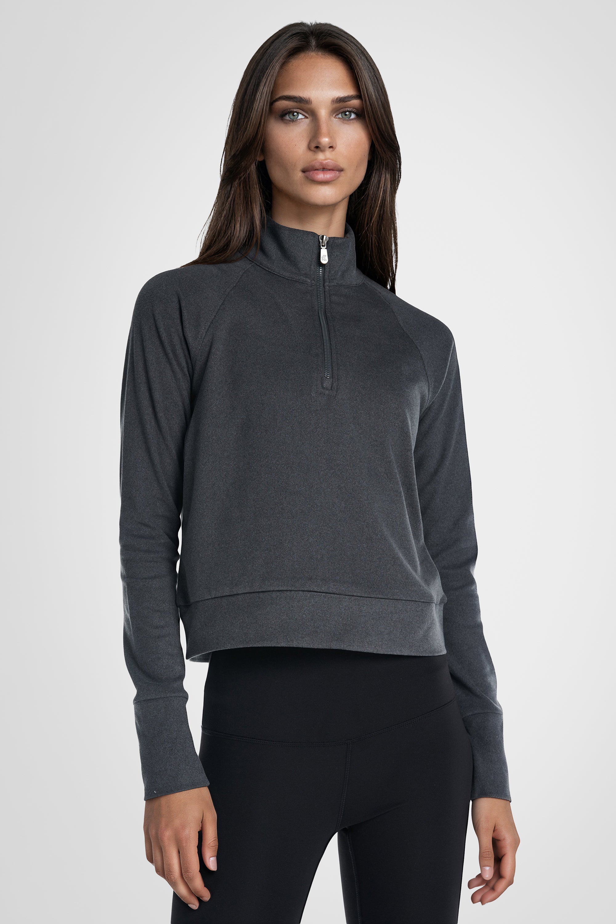 Aspen ¼ Zip Long Sleeve Sweater