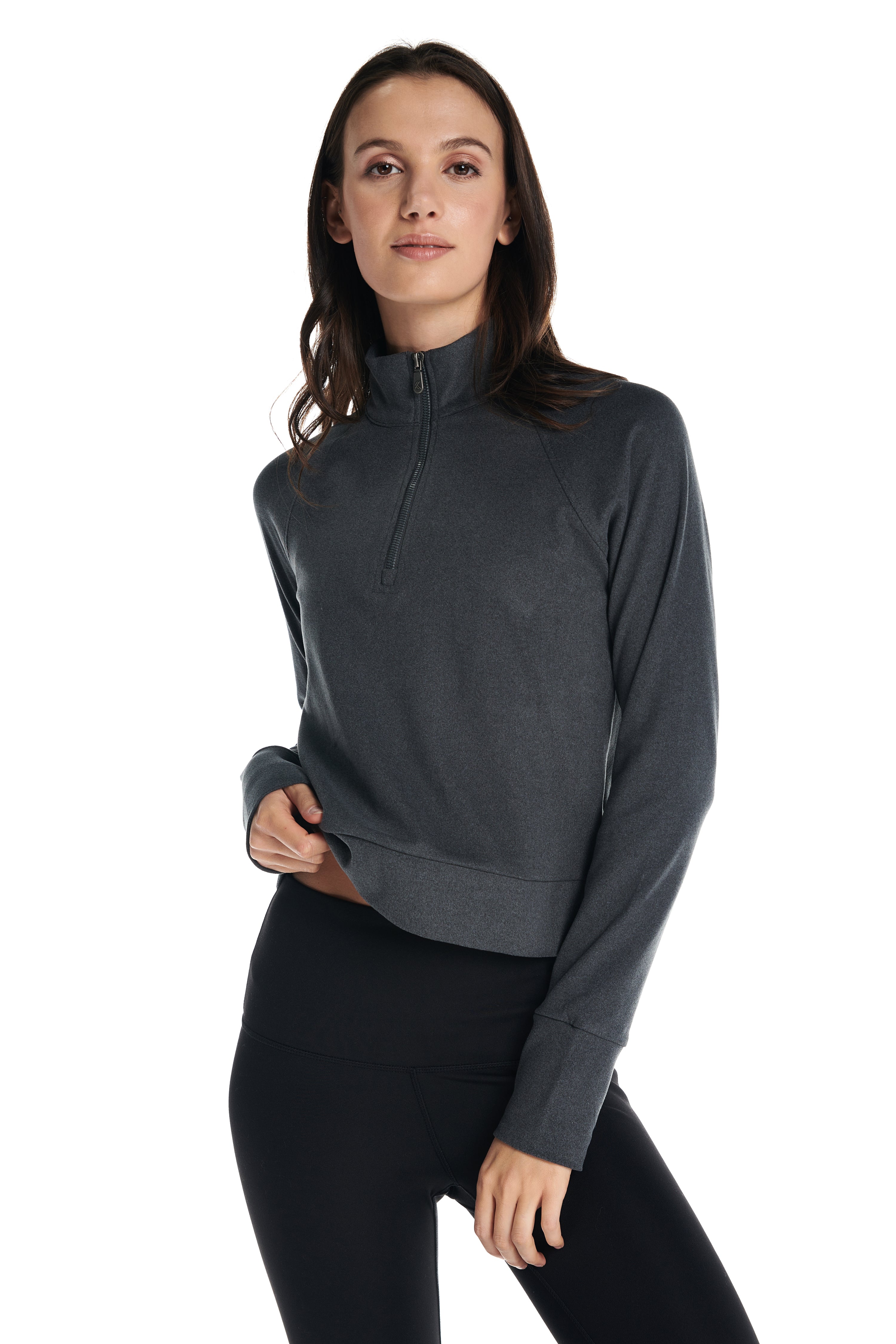 Aspen ¼ Zip Long Sleeve Sweater