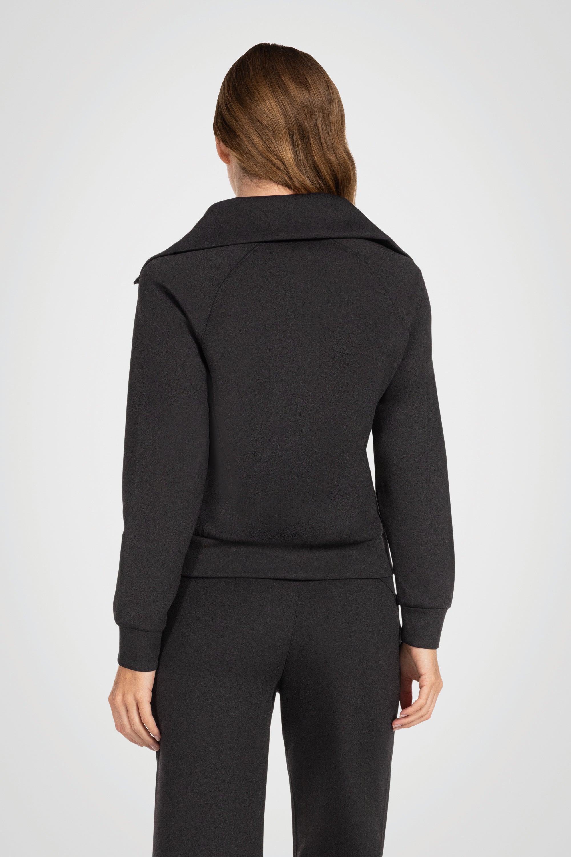 Kaia Funnel Neck Half Zip Sweatshirt
