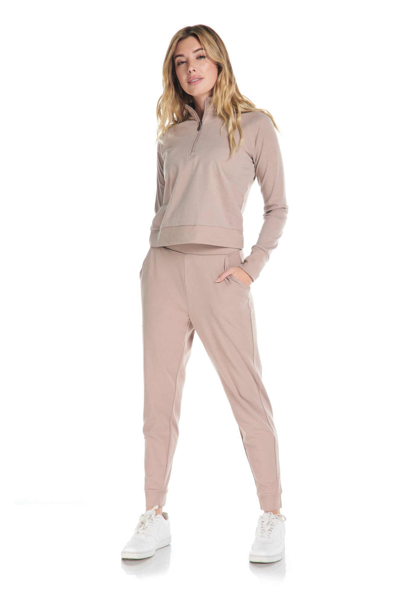 Aspen Velvet Moss Jersey Jogger