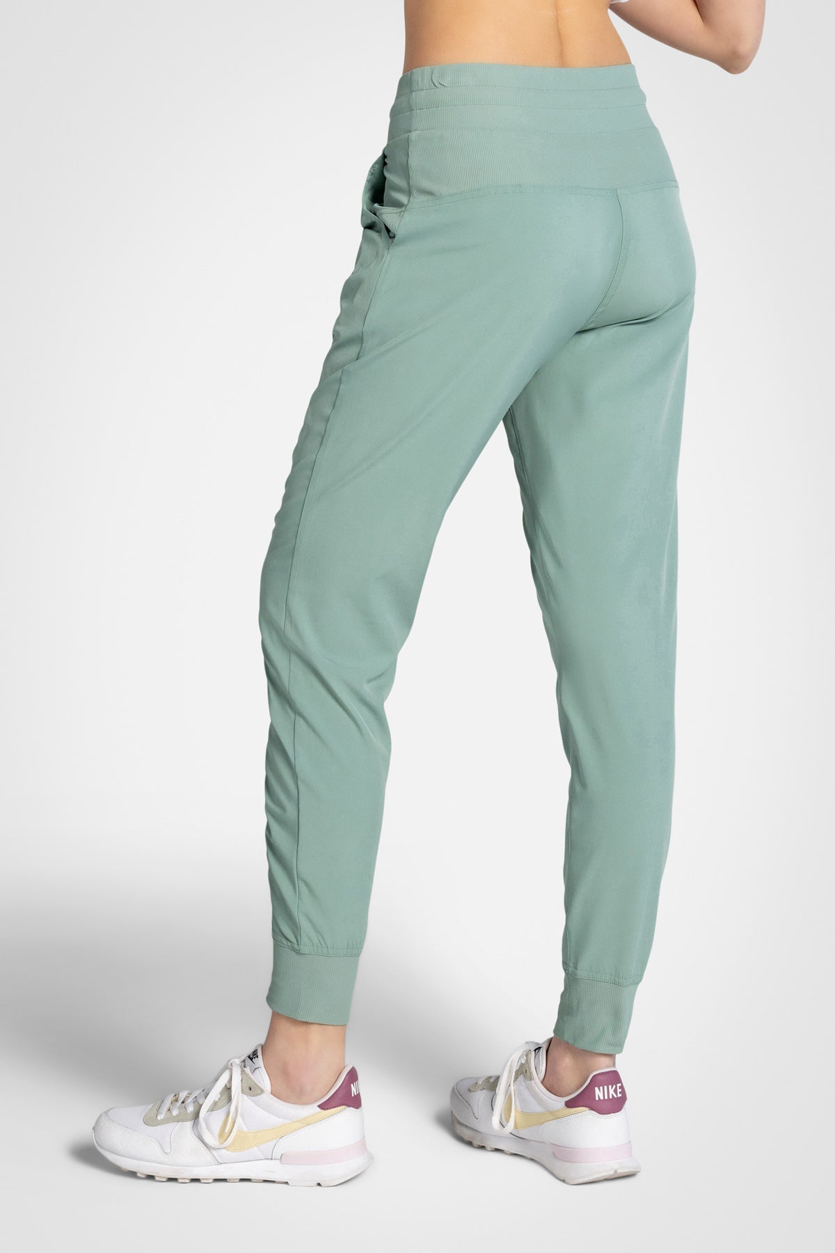 ComfortFlex Ribbed Hem Pants