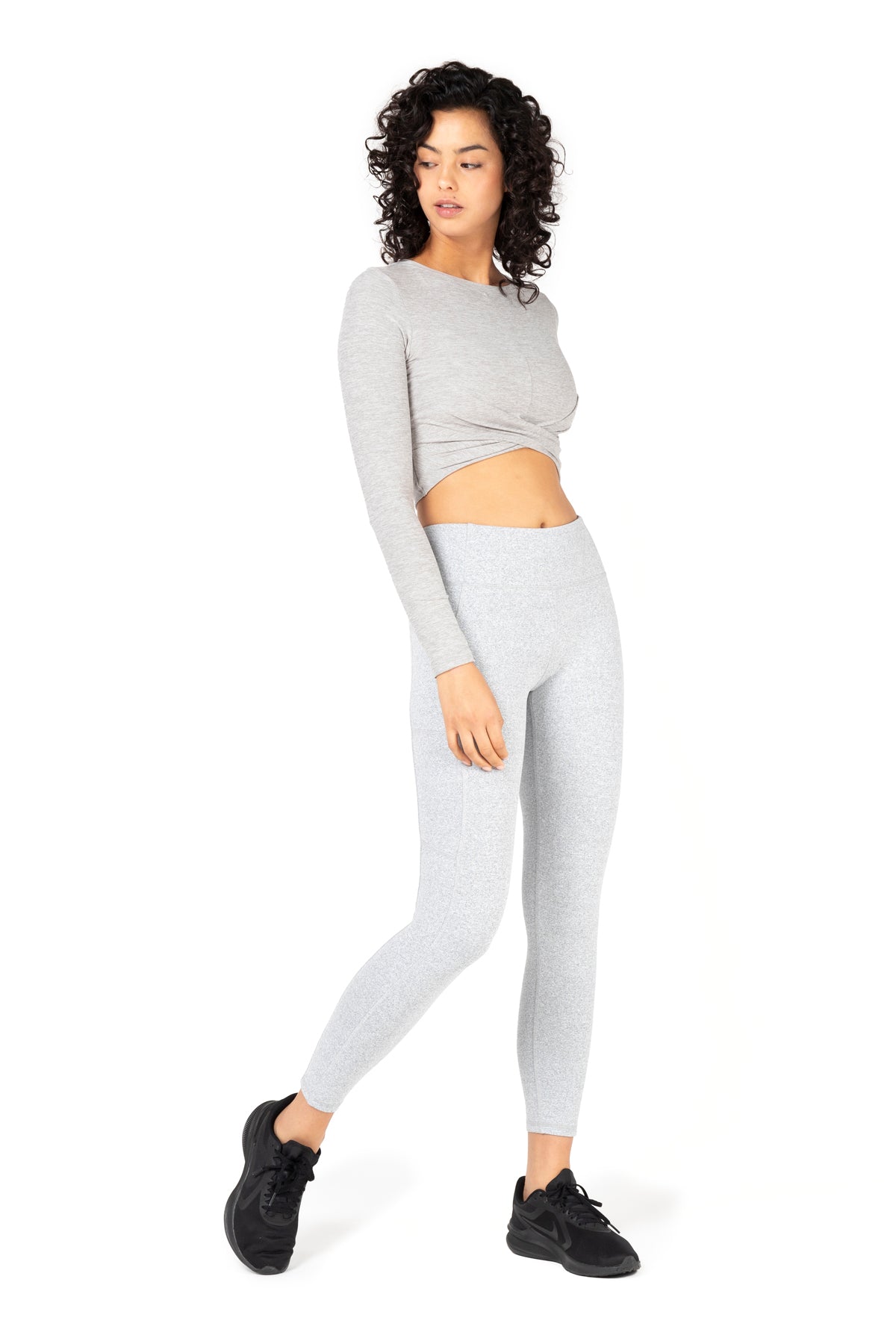 Ultra High-Waist Double Brushed Mock Twist Leggings