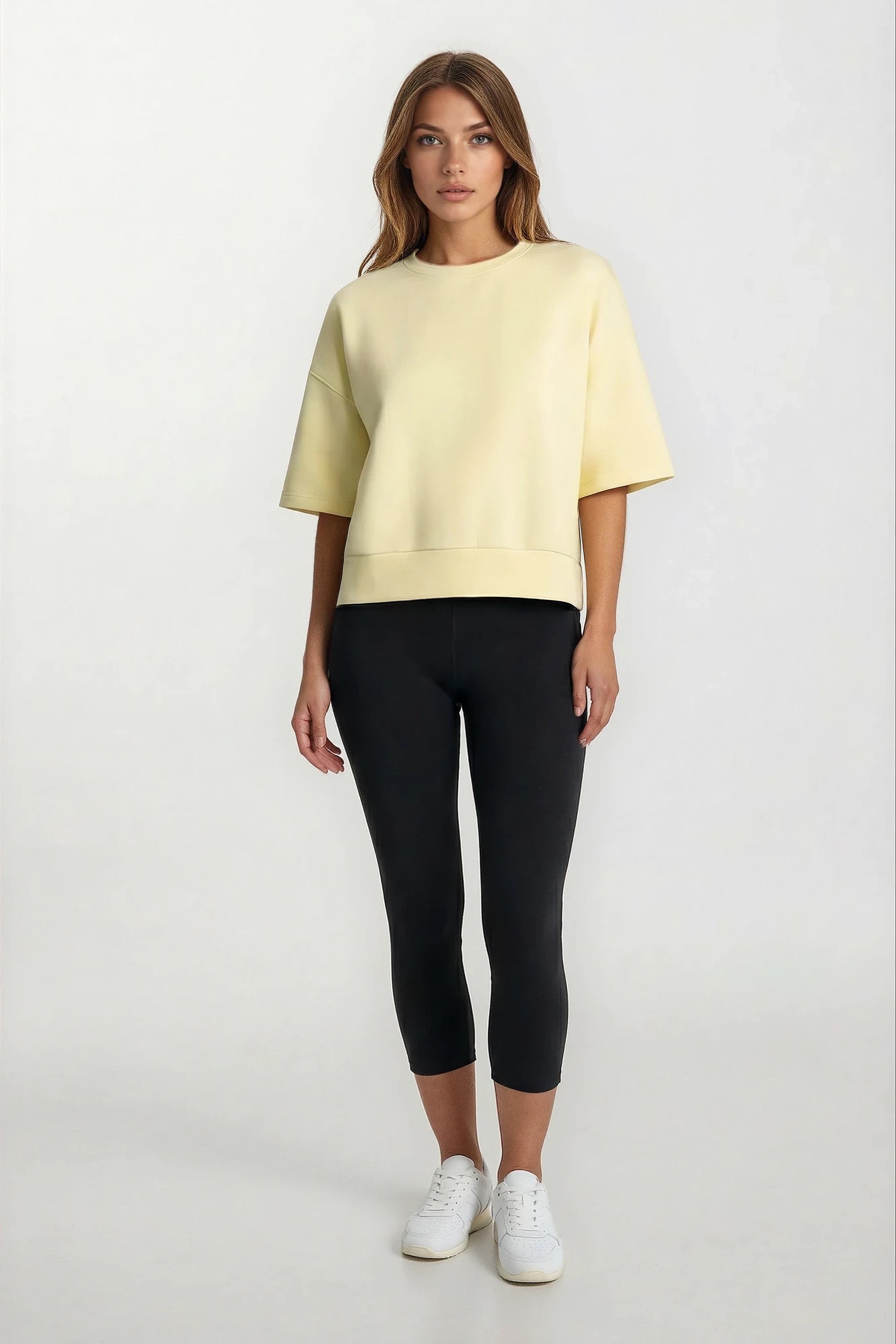 Double Brushed High-Waist Legging – 28”