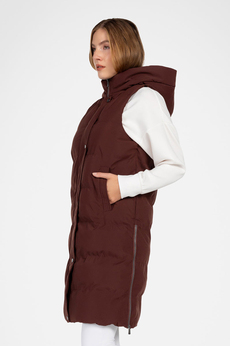 Explorer Long Puffer Vest